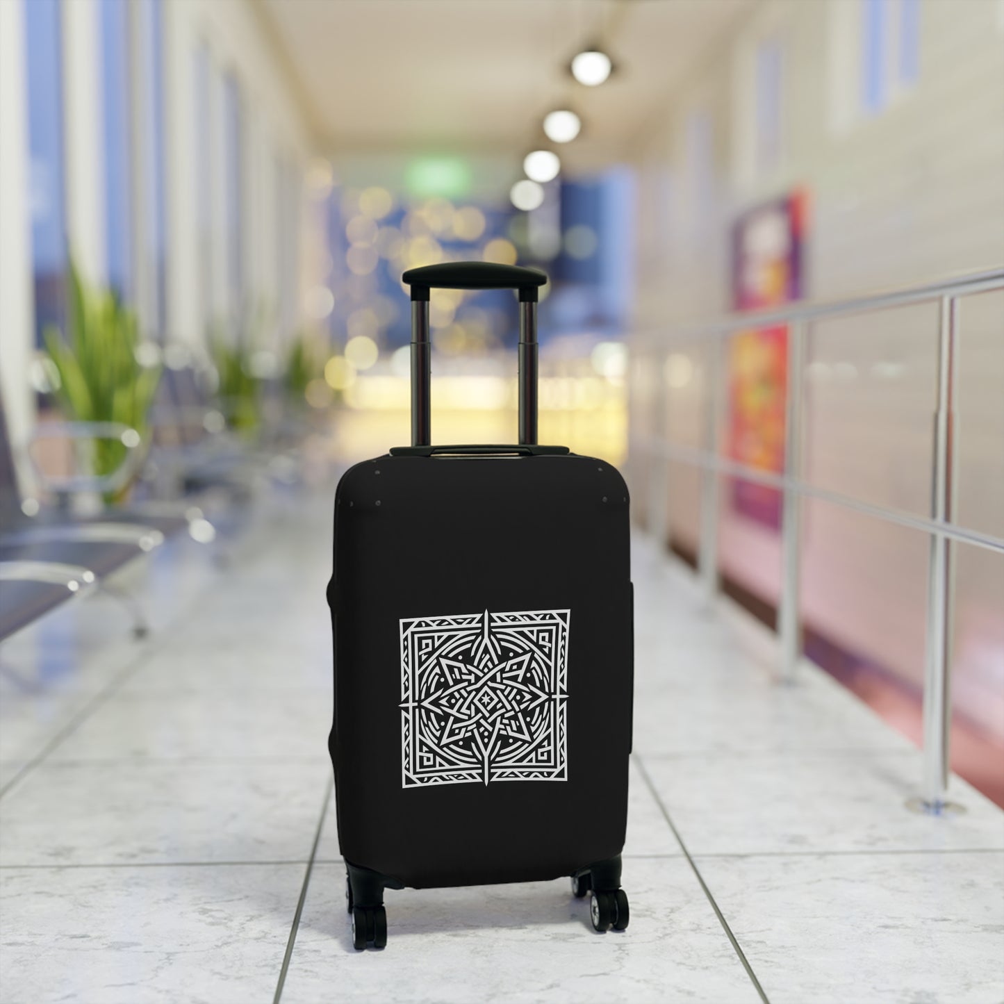 Celtic Star Luggage Cover - InkLovePrint
