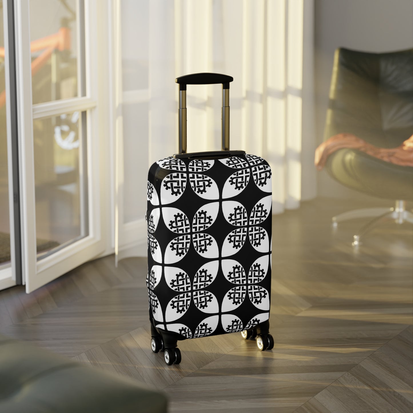 Celtic Heart Luggage Cover - InkLovePrint
