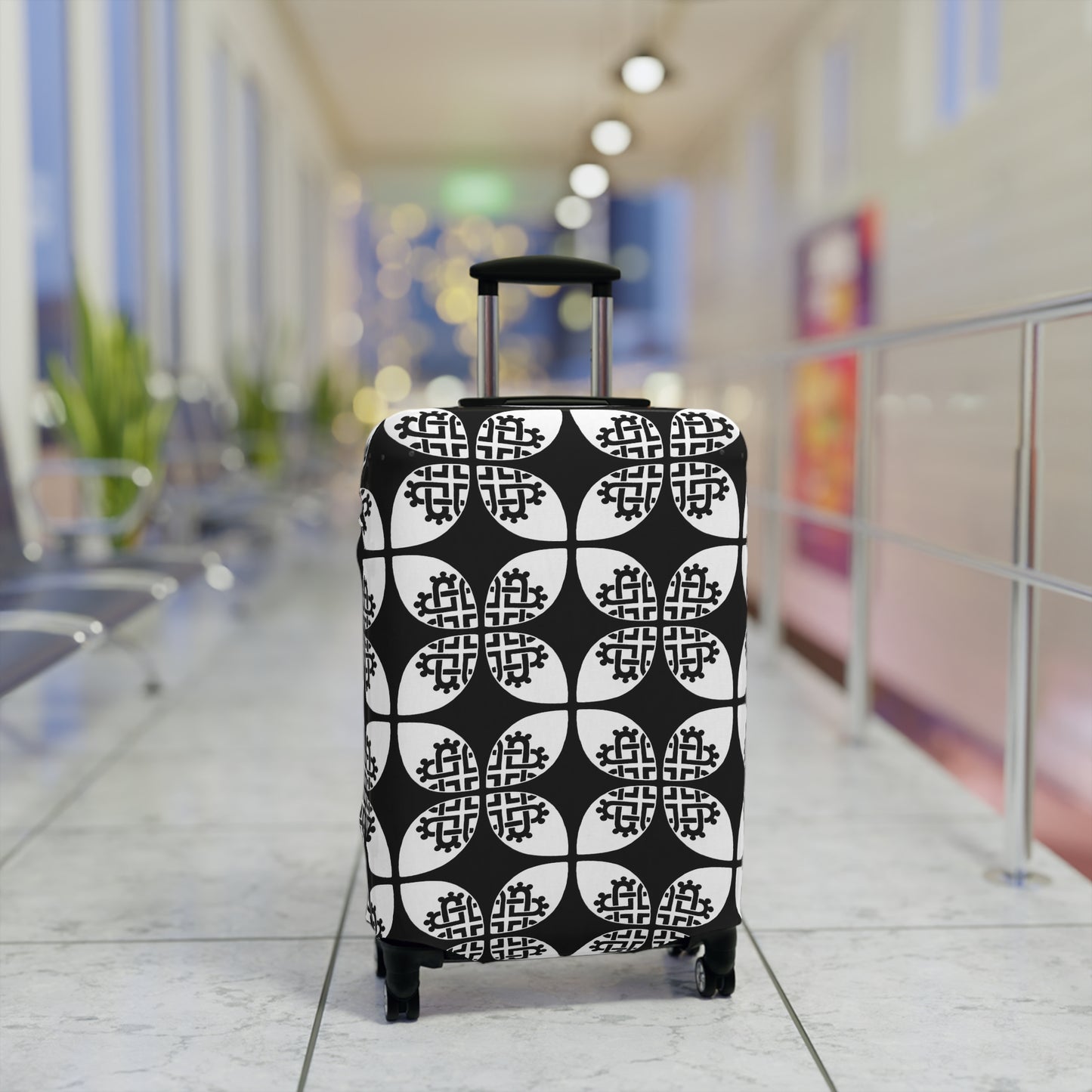 Celtic Heart Luggage Cover - InkLovePrint