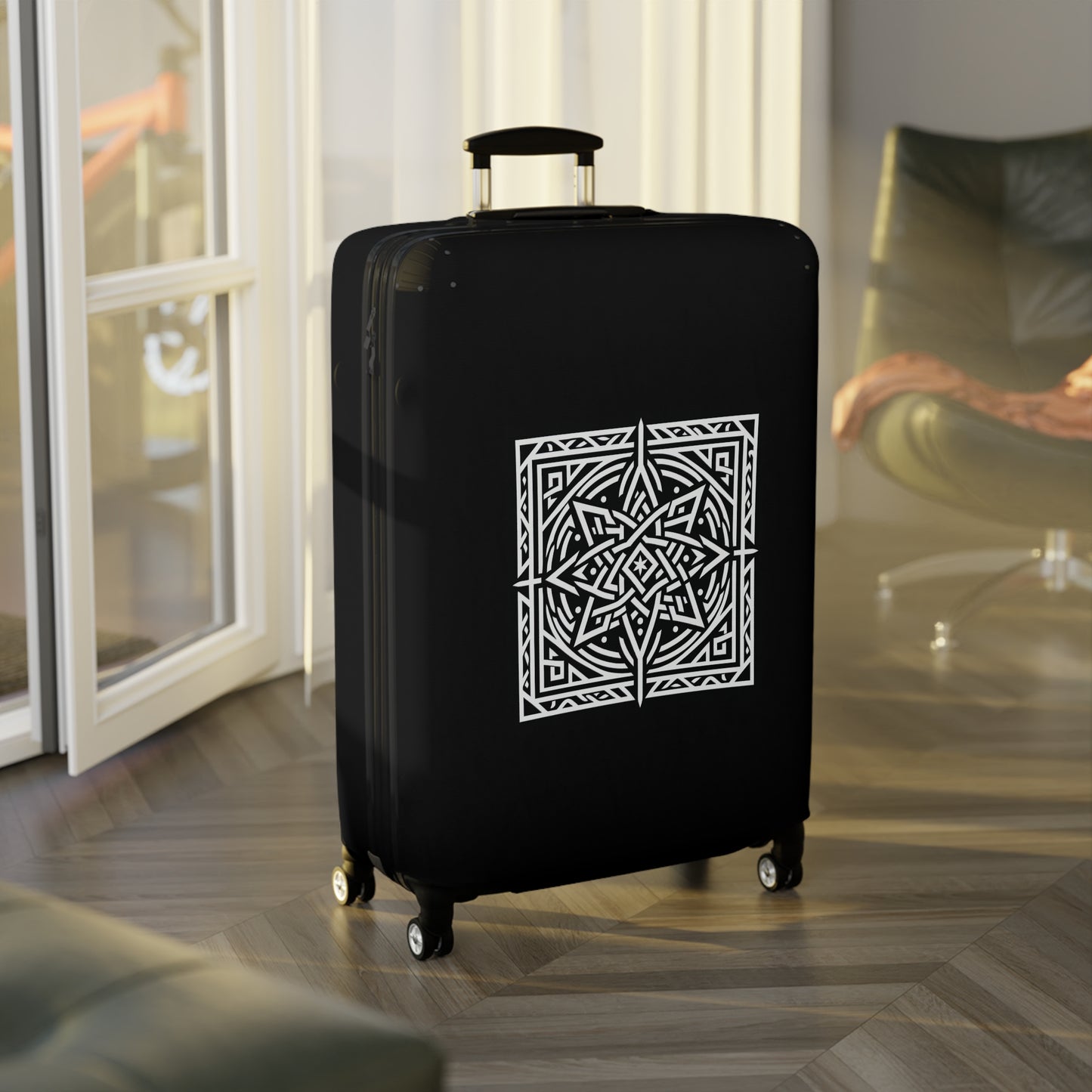 Celtic Star Luggage Cover - InkLovePrint