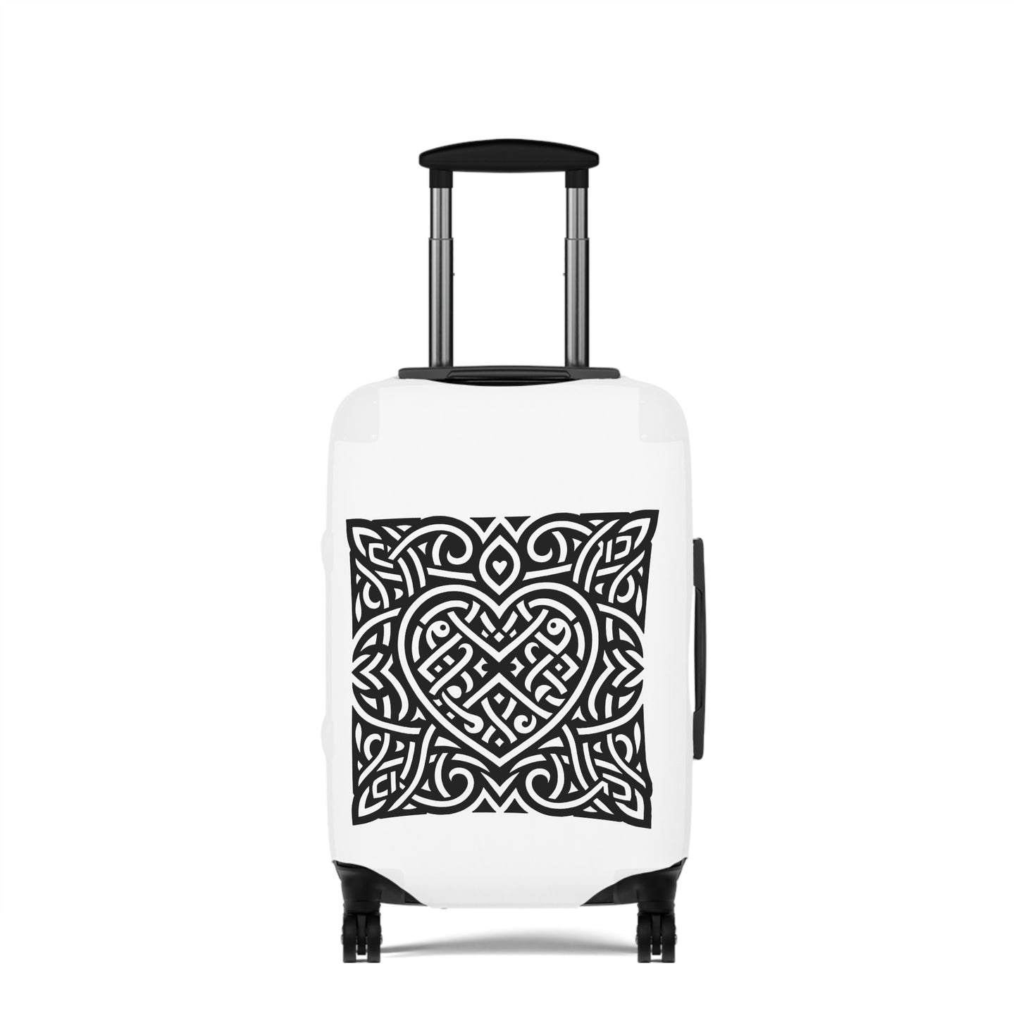 Framed Celtic Heart Luggage Cover - InkLovePrint