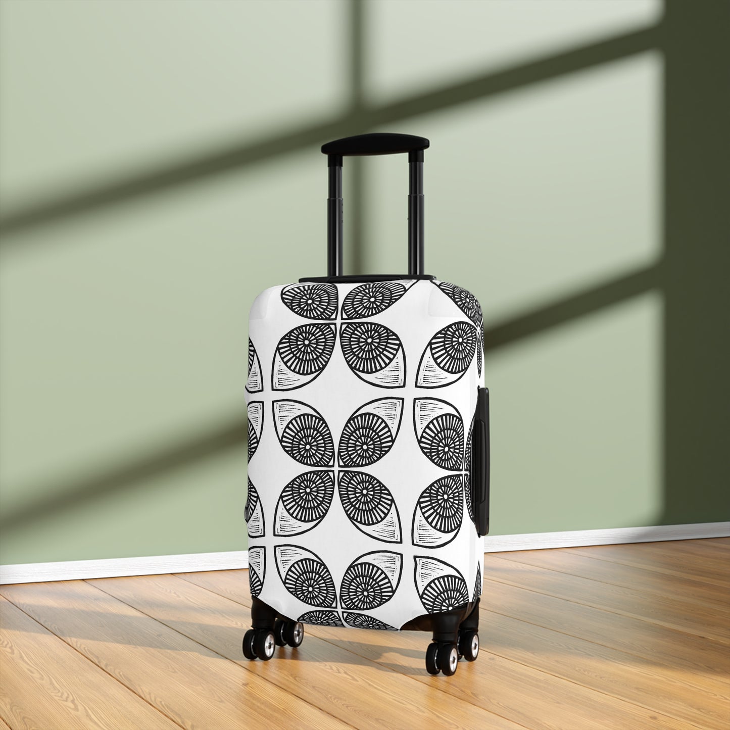 Circle Pattern Luggage Cover - InkLovePrint