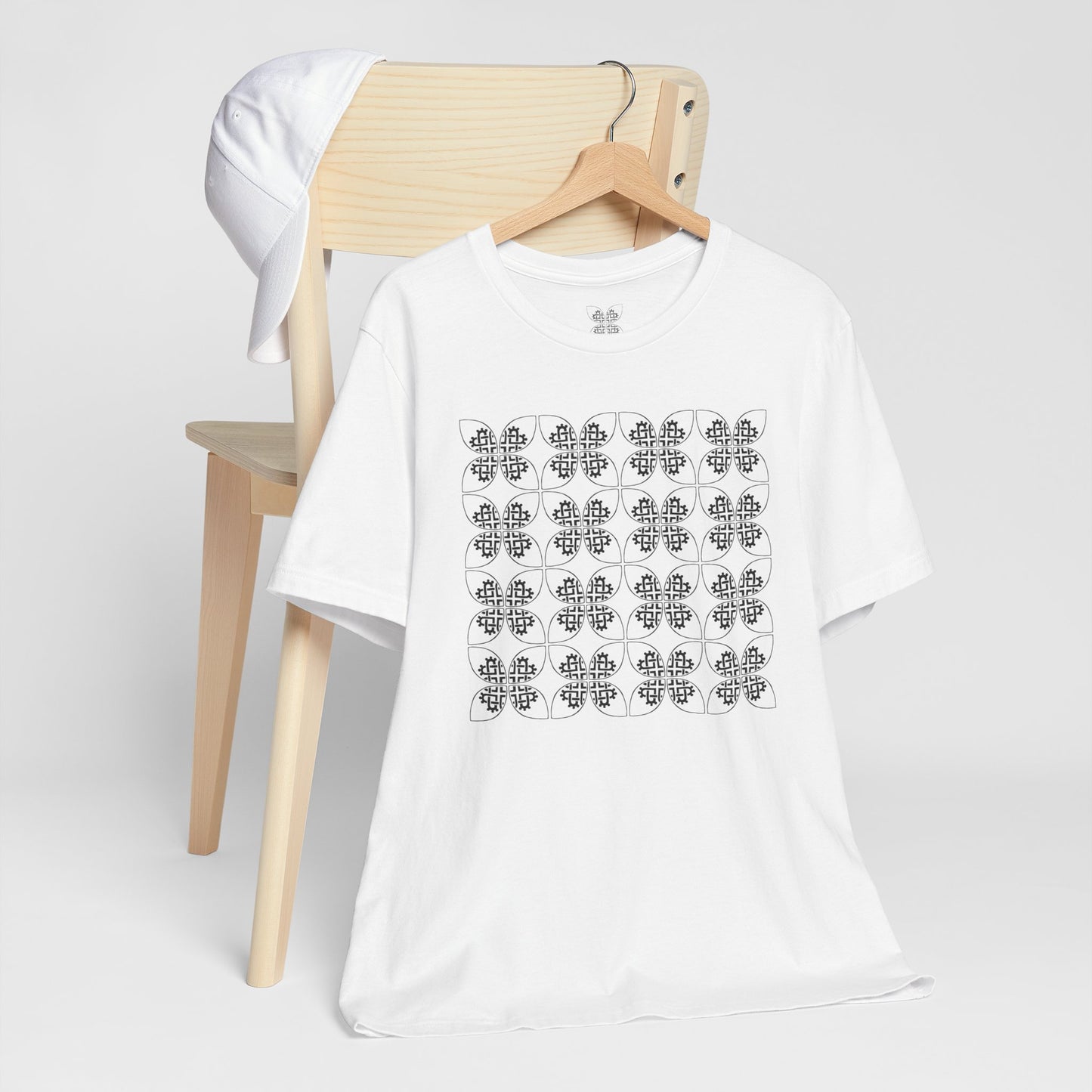 Celtic Heart 12 tile T shirt - InkLovePrint