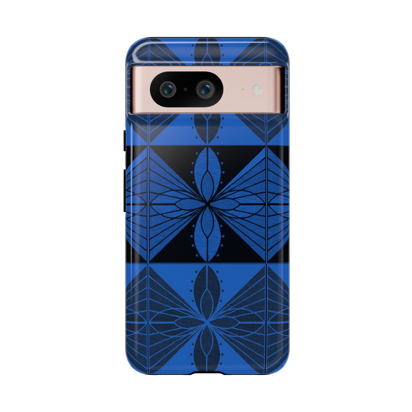 Geometric Blue 2 Phone case