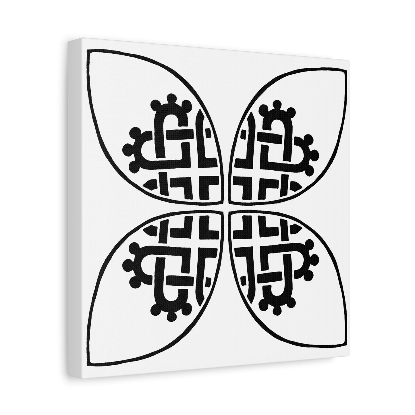 Celtic Heart Artwork Canvas - InkLovePrint