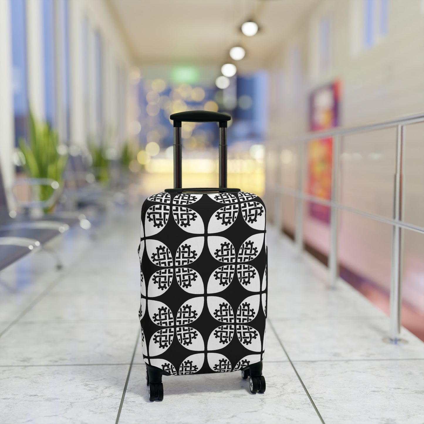 Celtic Heart Luggage Cover - InkLovePrint