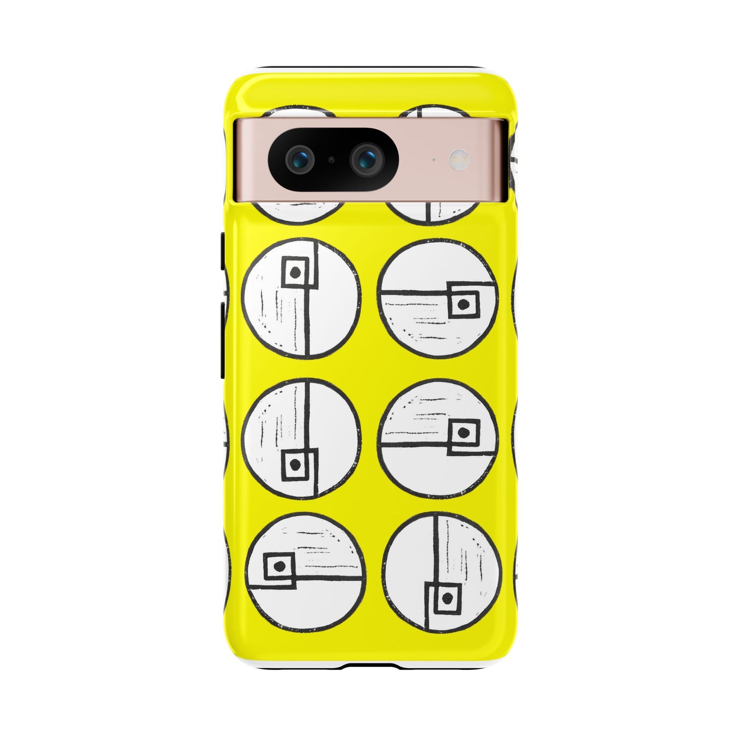 Rotating Rectangle Yellow Phone case