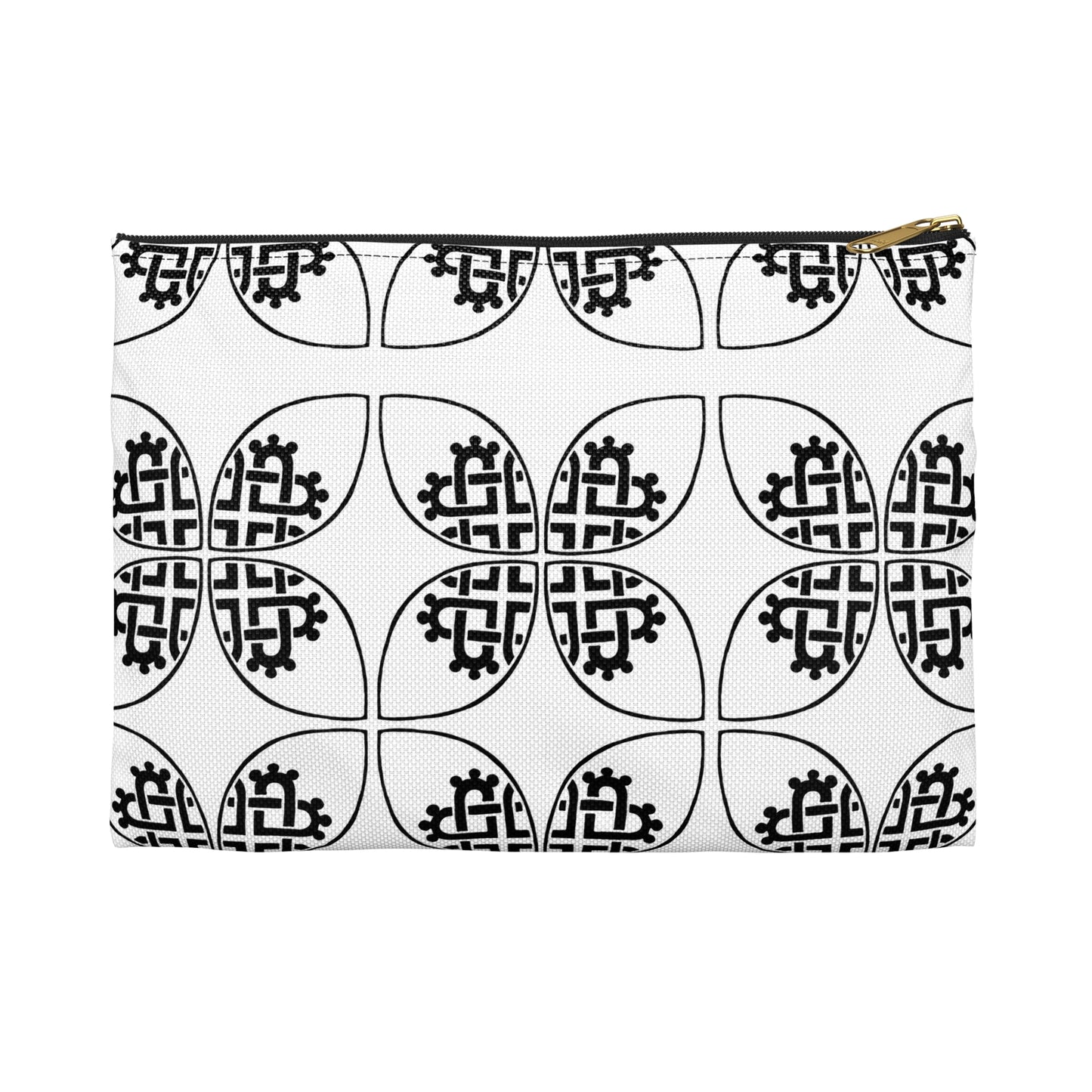 Celtic Heart Accessory Bag White - InkLovePrint