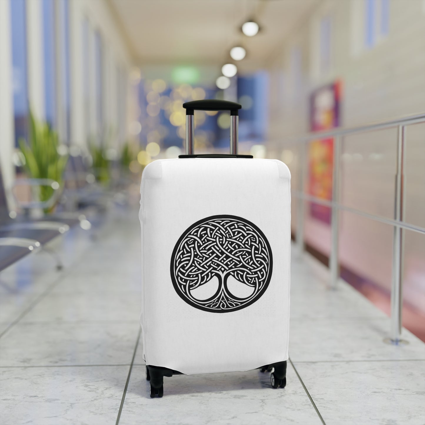Celtic Tree of Life Luggage Cover - InkLovePrint