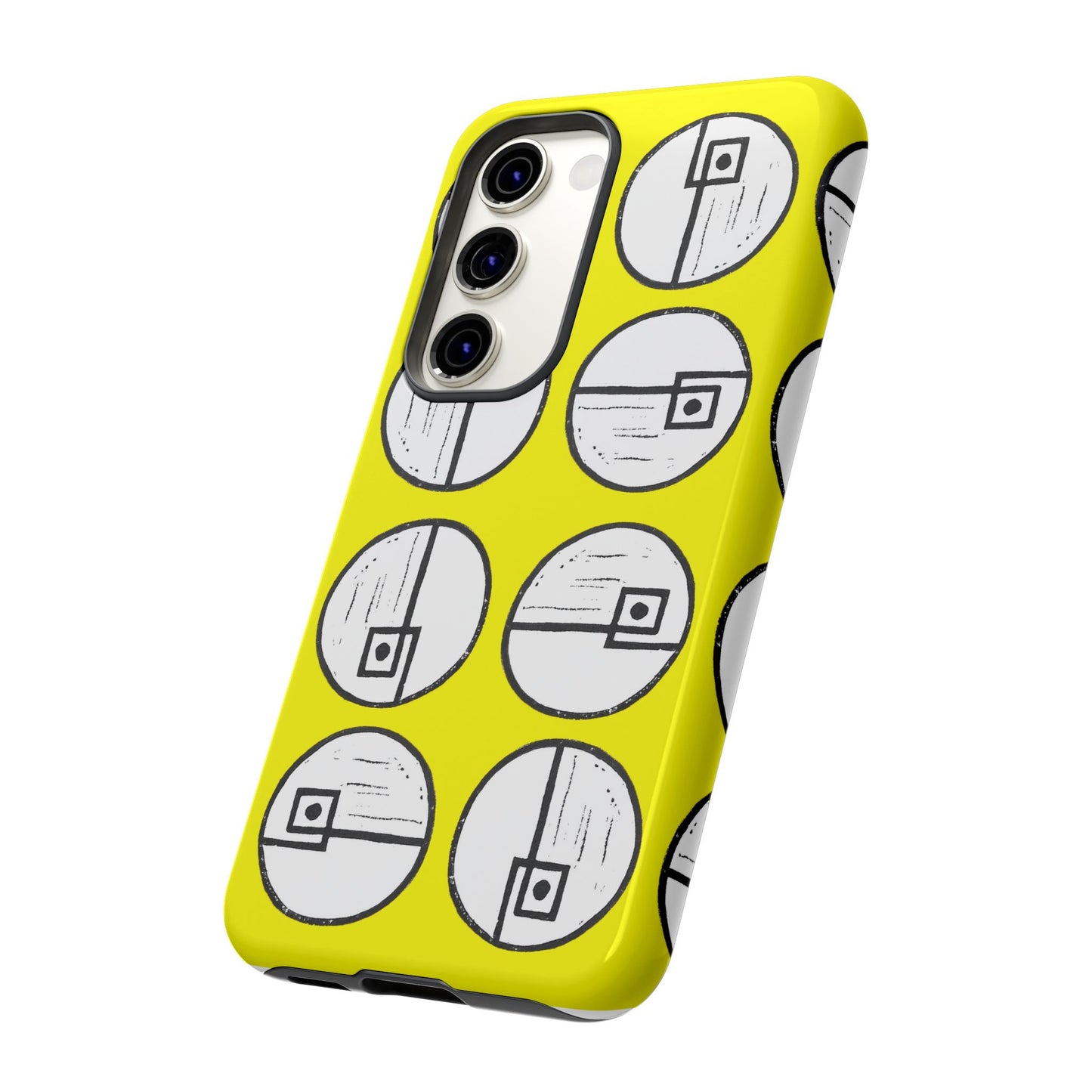 Rotating Rectangle Yellow Phone case