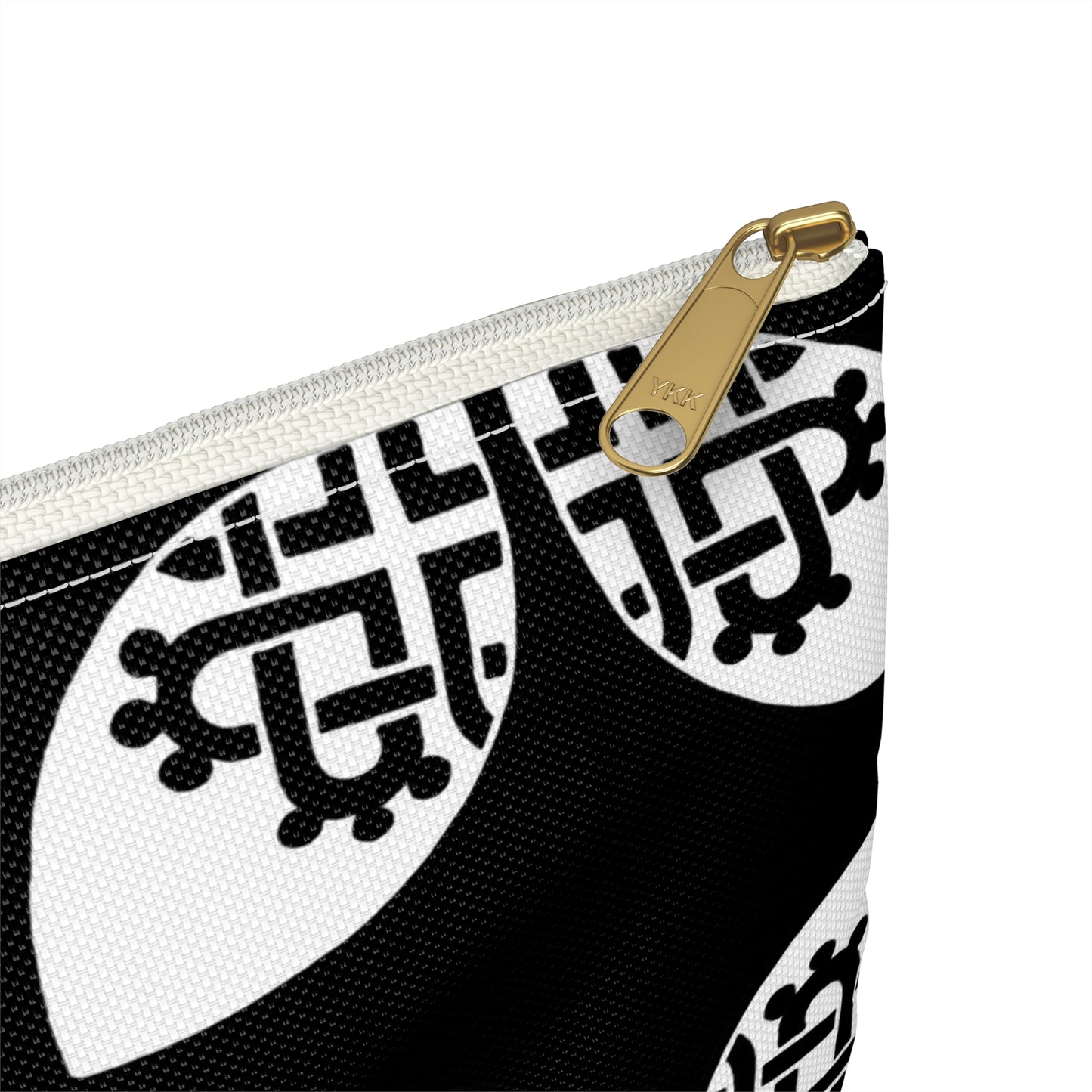 Celtic Heart Accessory Bag Black - InkLovePrint