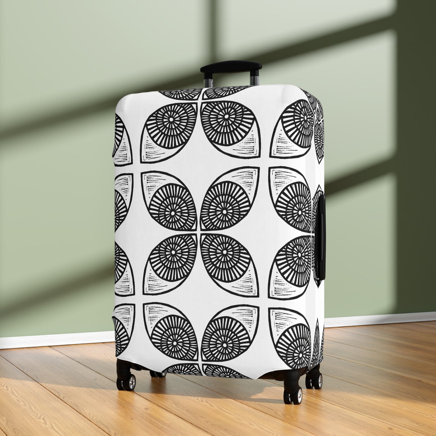 Circle Pattern Luggage Cover - InkLovePrint