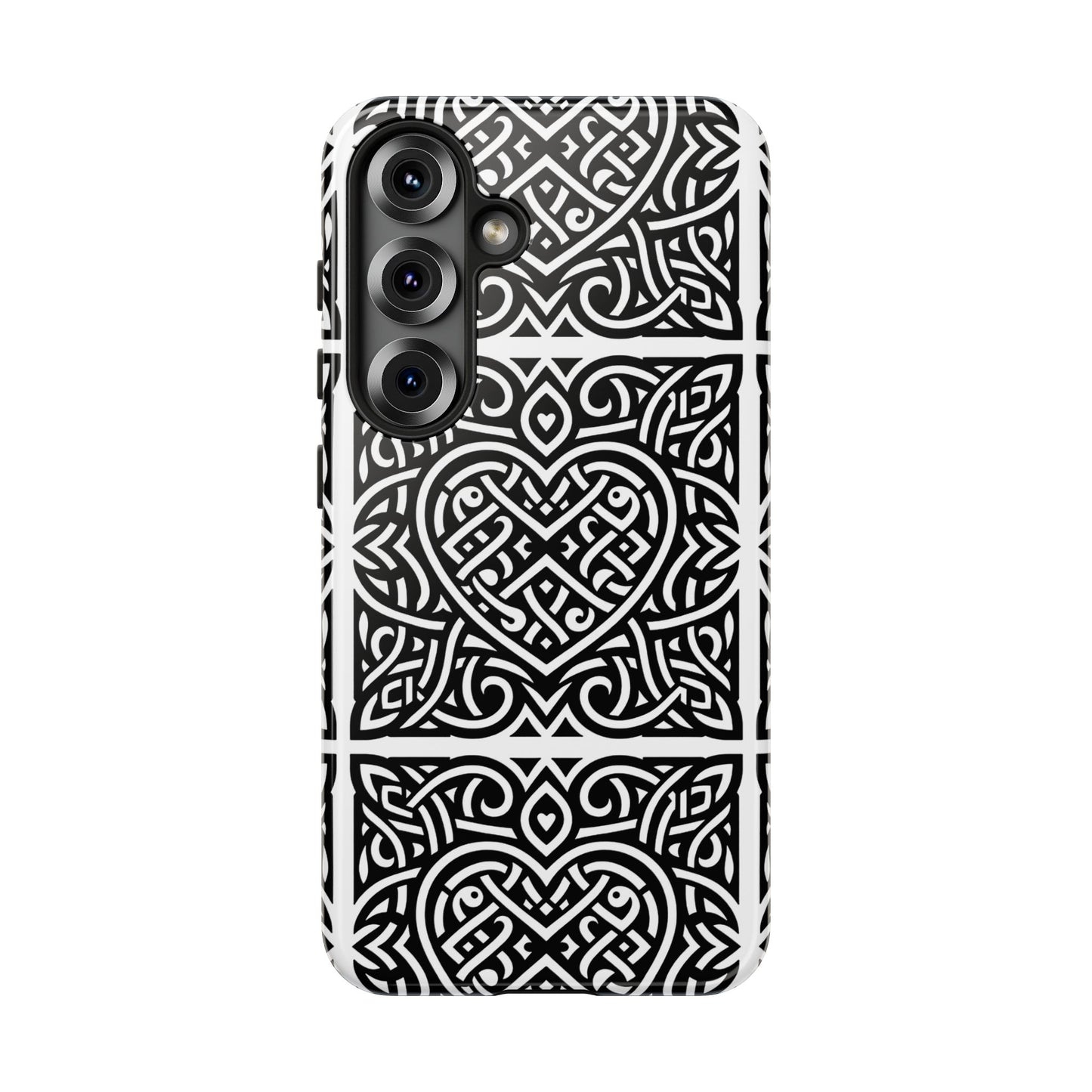 Framed Celtic Heart Phone case