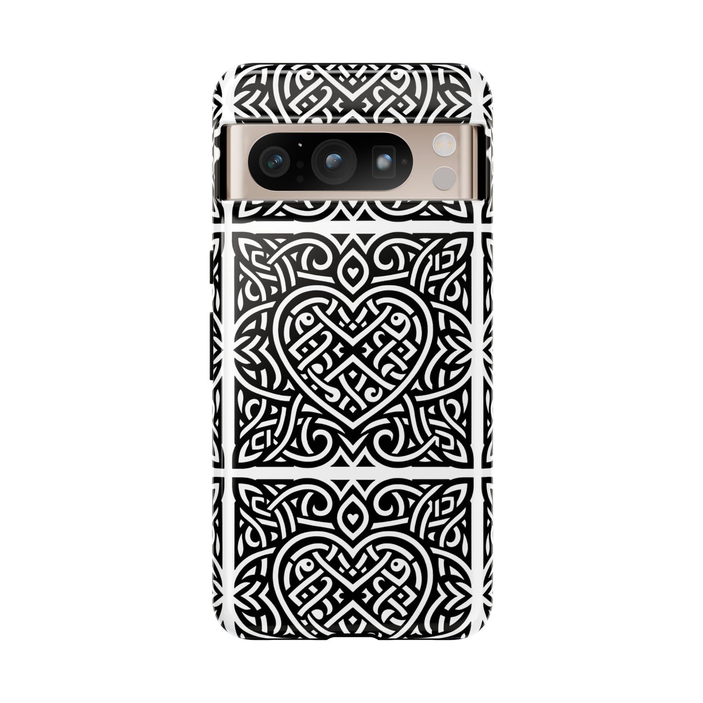 Framed Celtic Heart Phone case