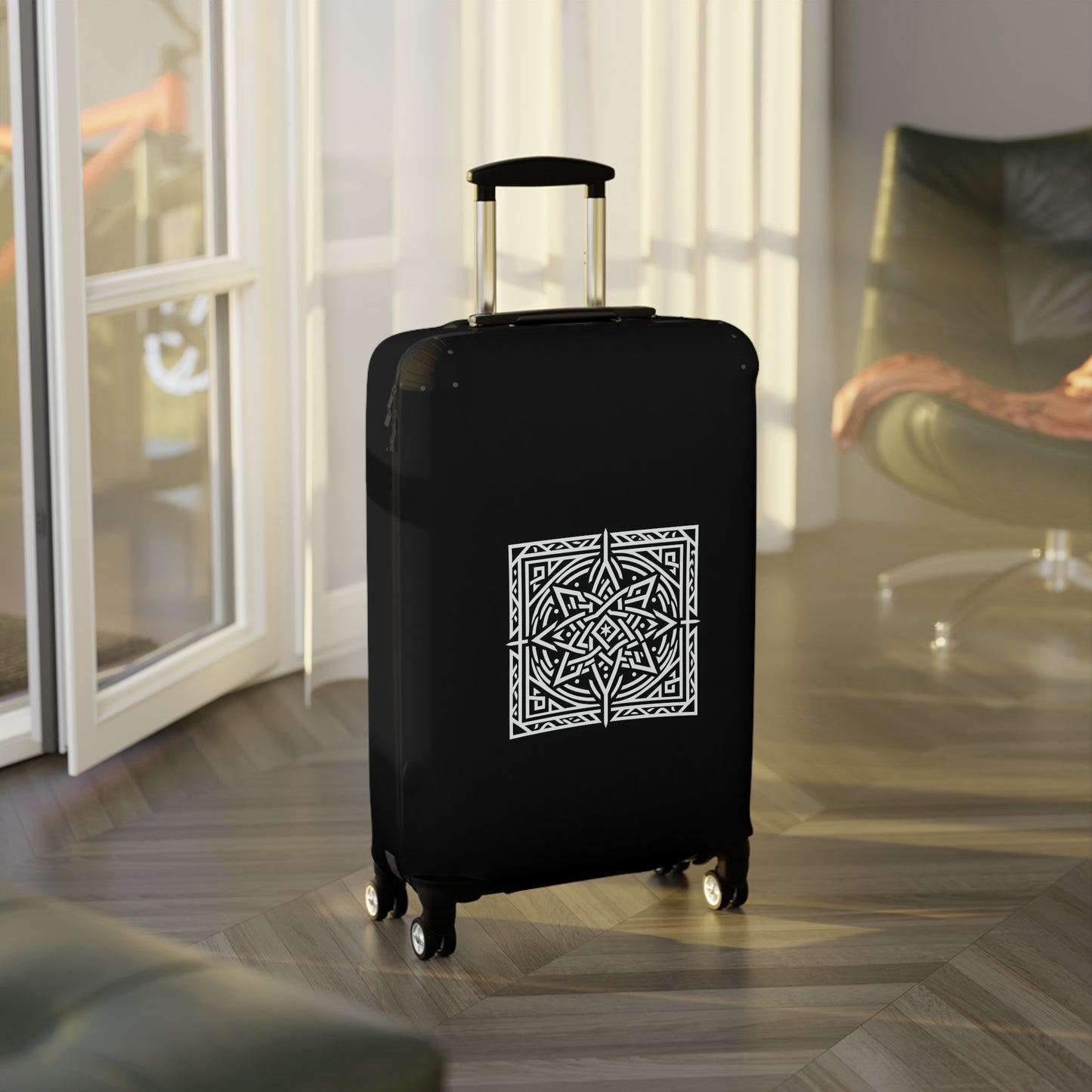 Celtic Star Luggage Cover - InkLovePrint