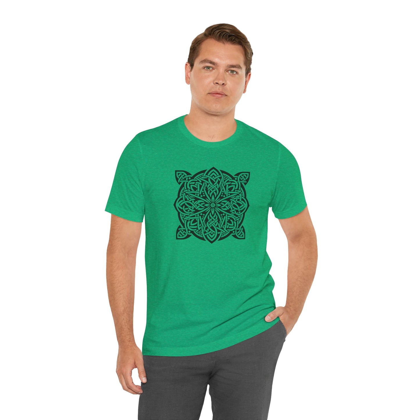 Celtic Flower Unisex T-Shirt - InkLovePrint