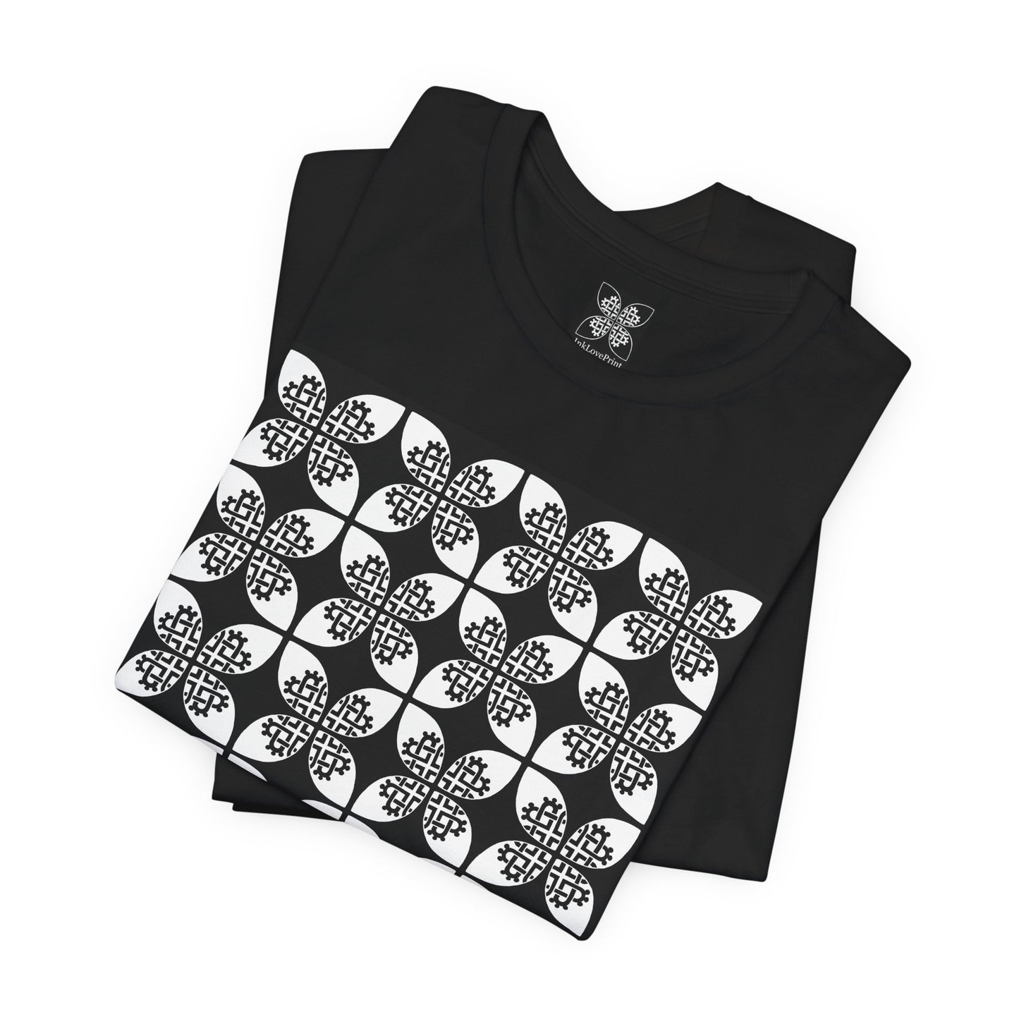 Celtic Heart 12 tile T shirt - InkLovePrint