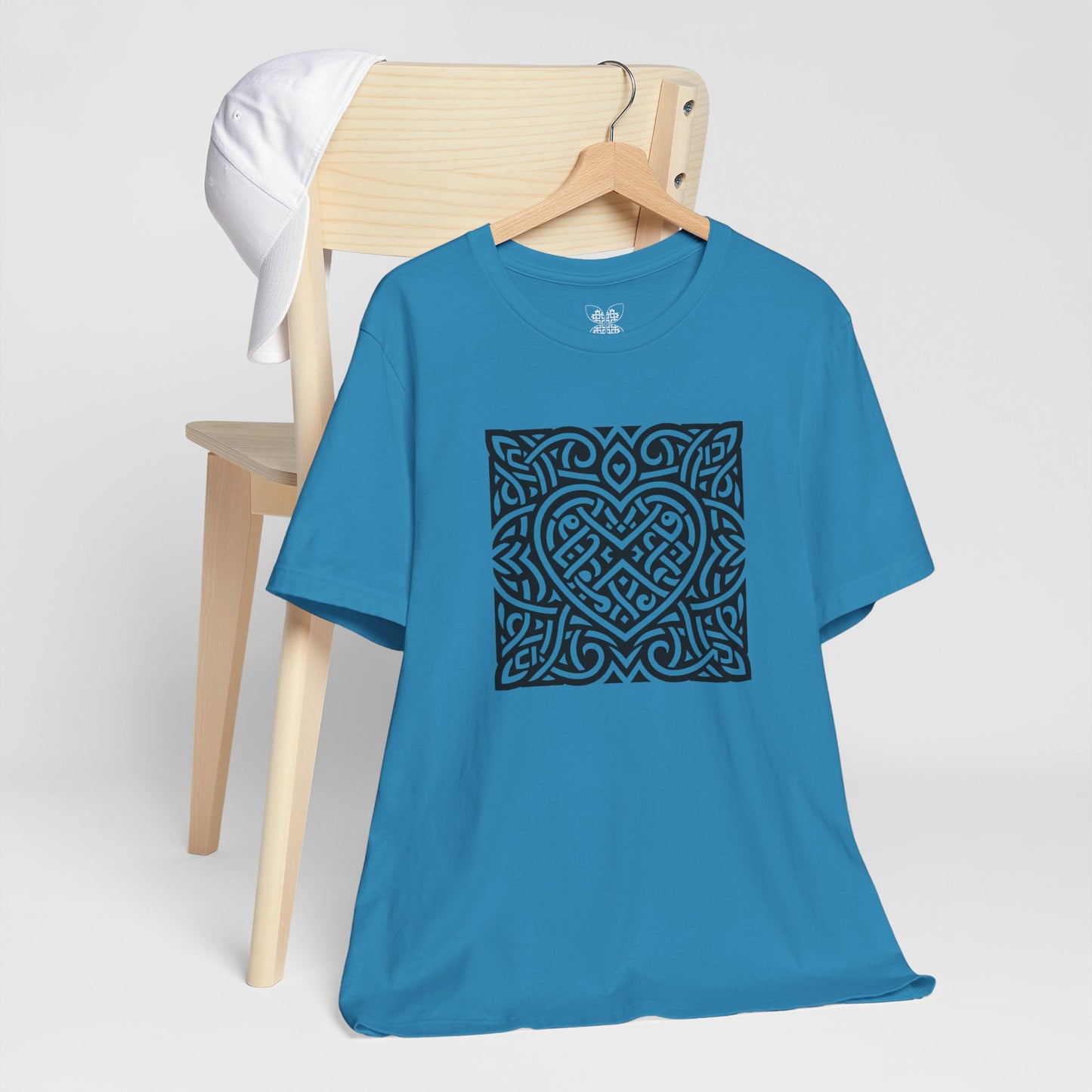 Celtic Heart - Square Unisex T-Shirt - InkLovePrint