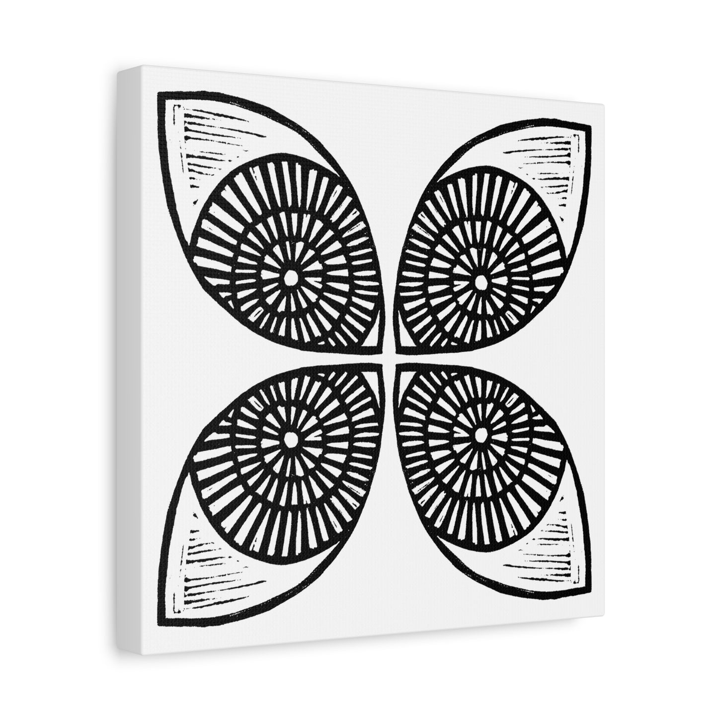 Circle Artwork - canvas - InkLovePrint