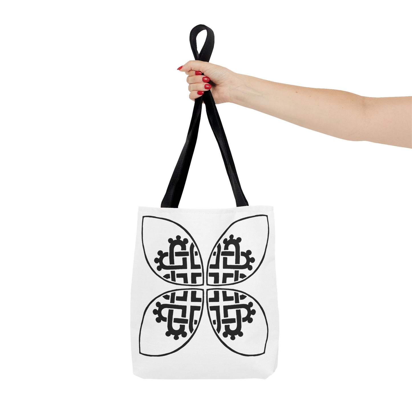 Celtic Heart Motif Tote Bag - InkLovePrint