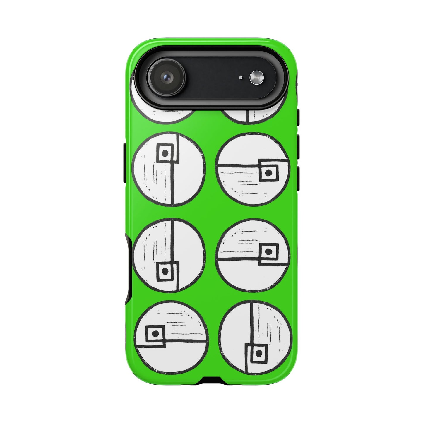 Rotating Rectangle Green Phone case