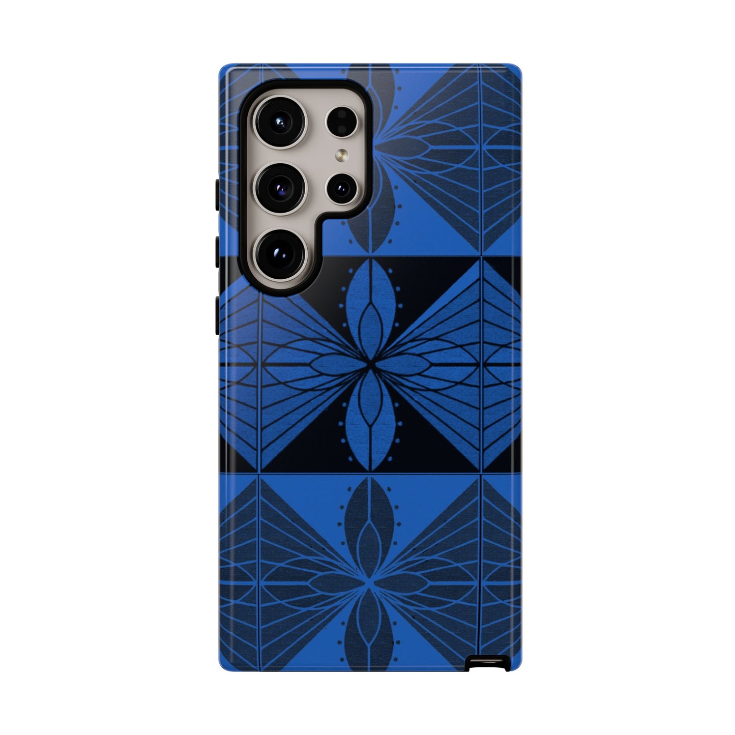 Geometric Blue 2 Phone case
