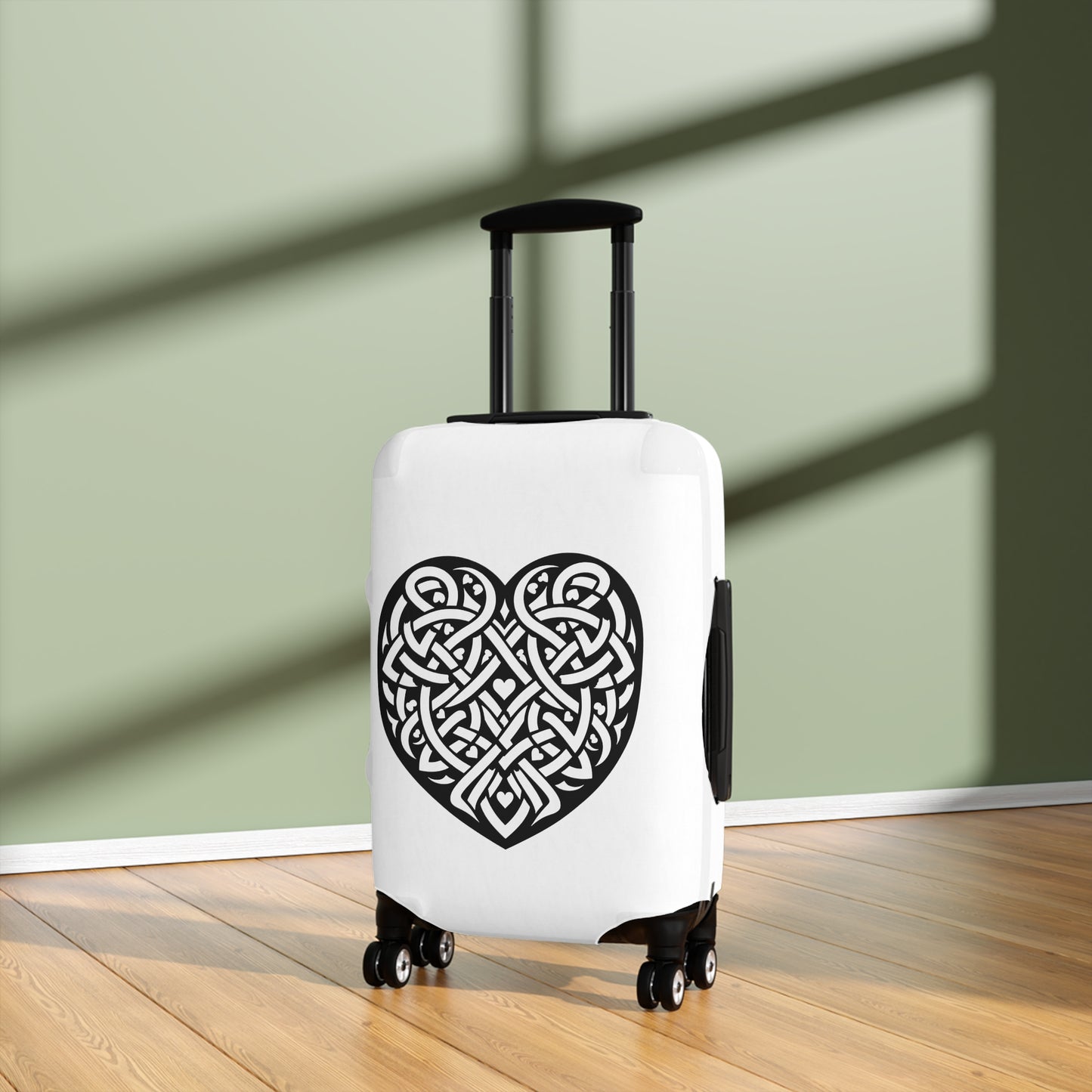 Celtic Valentine Luggage Cover - InkLovePrint