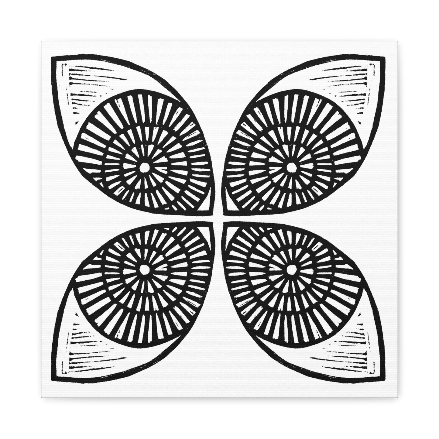 Circle Artwork - canvas - InkLovePrint