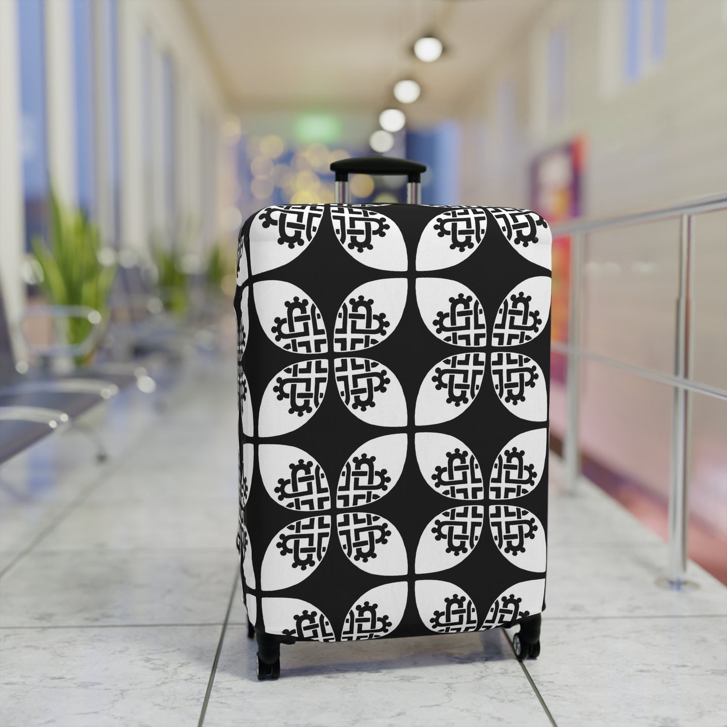 Celtic Heart Luggage Cover - InkLovePrint