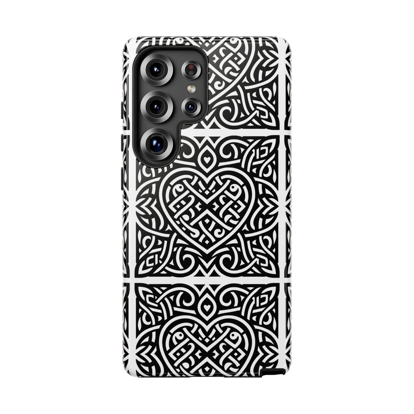 Framed Celtic Heart Phone case