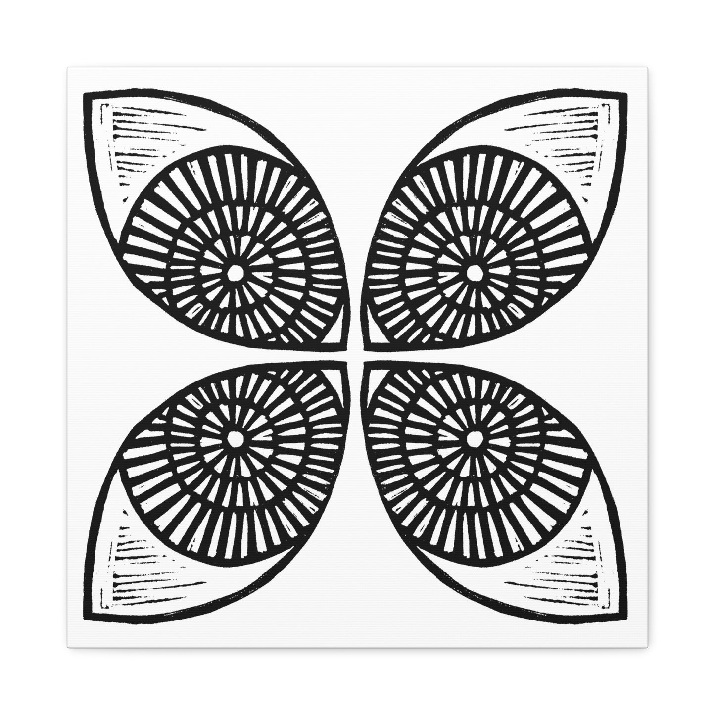 Circle Artwork - canvas - InkLovePrint