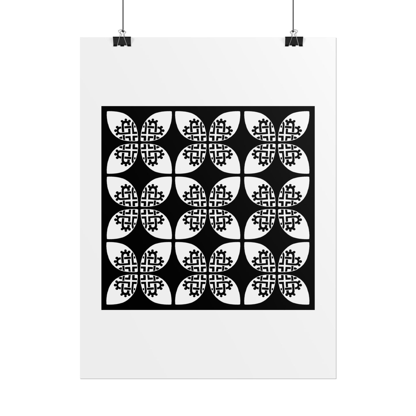 Celtic Heart 9 Tile- Rolled Poster - InkLovePrint