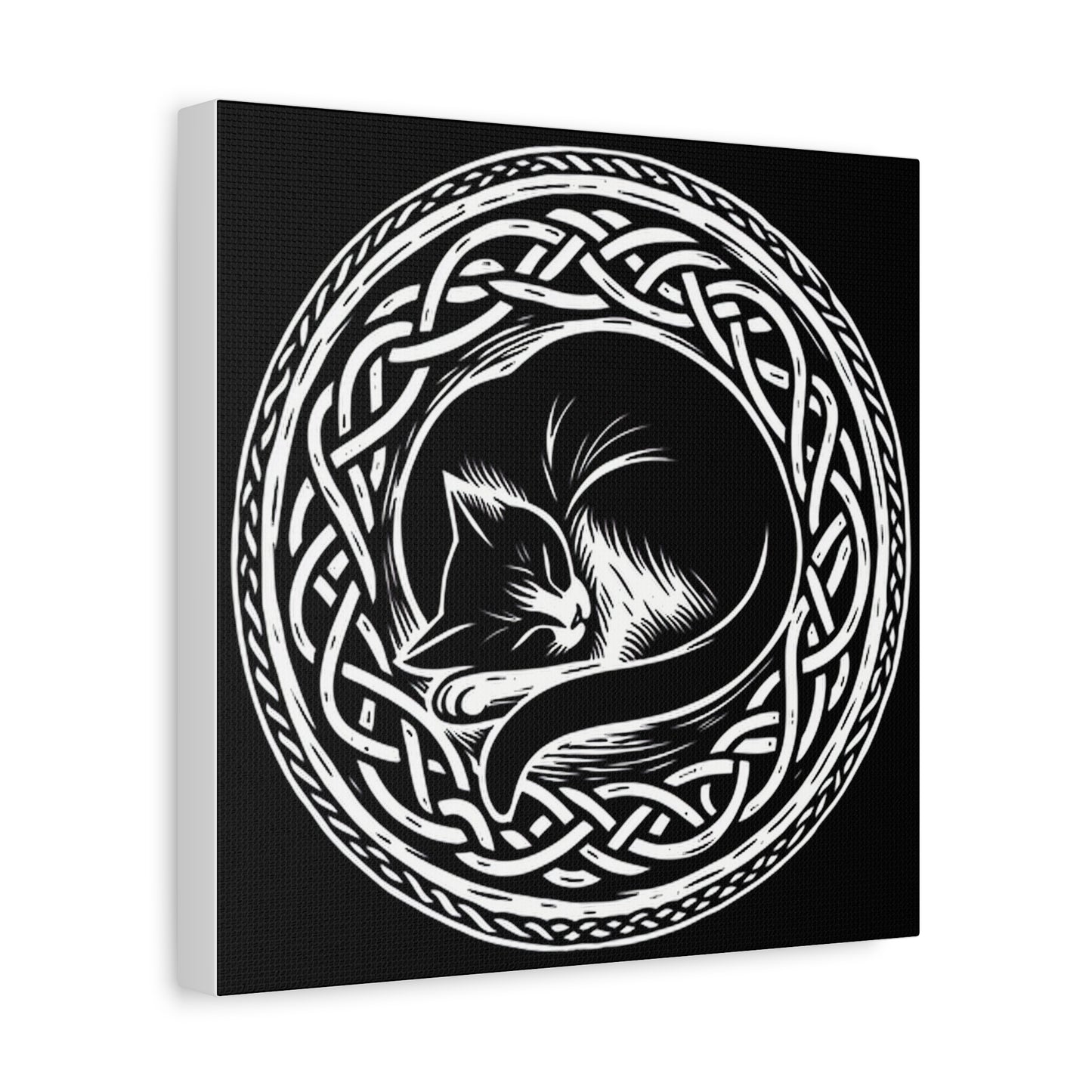 Celtic Cat -Rolled Poster - InkLovePrint