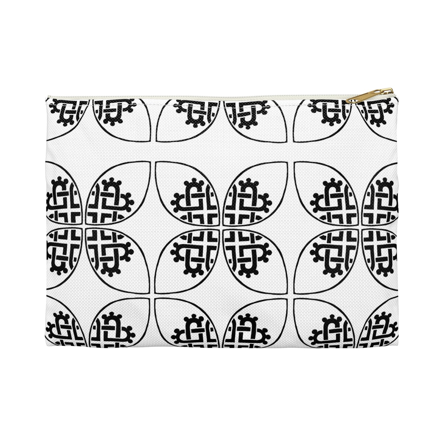 Celtic Heart Accessory Bag White - InkLovePrint
