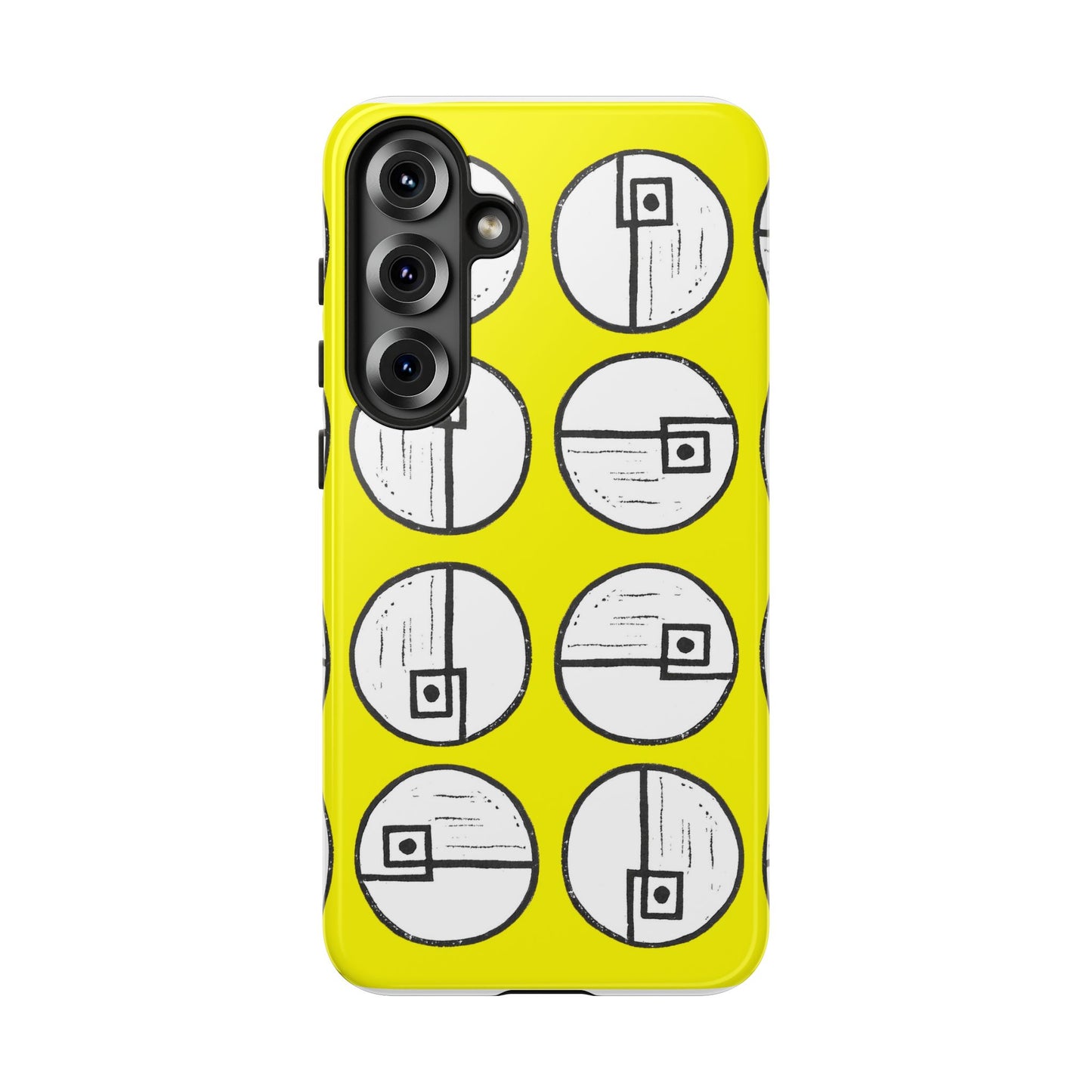 Rotating Rectangle Yellow Phone case