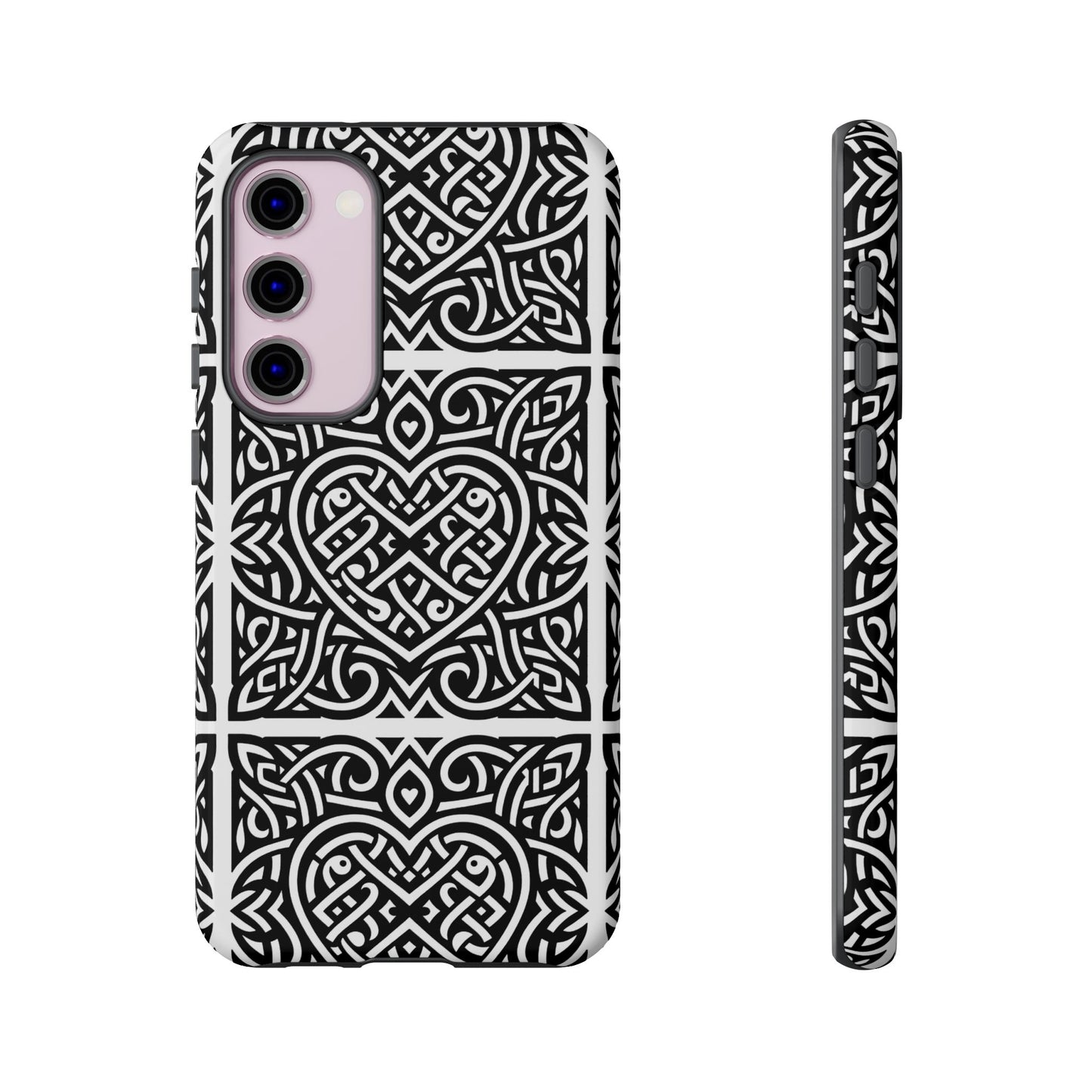 Framed Celtic Heart Phone case