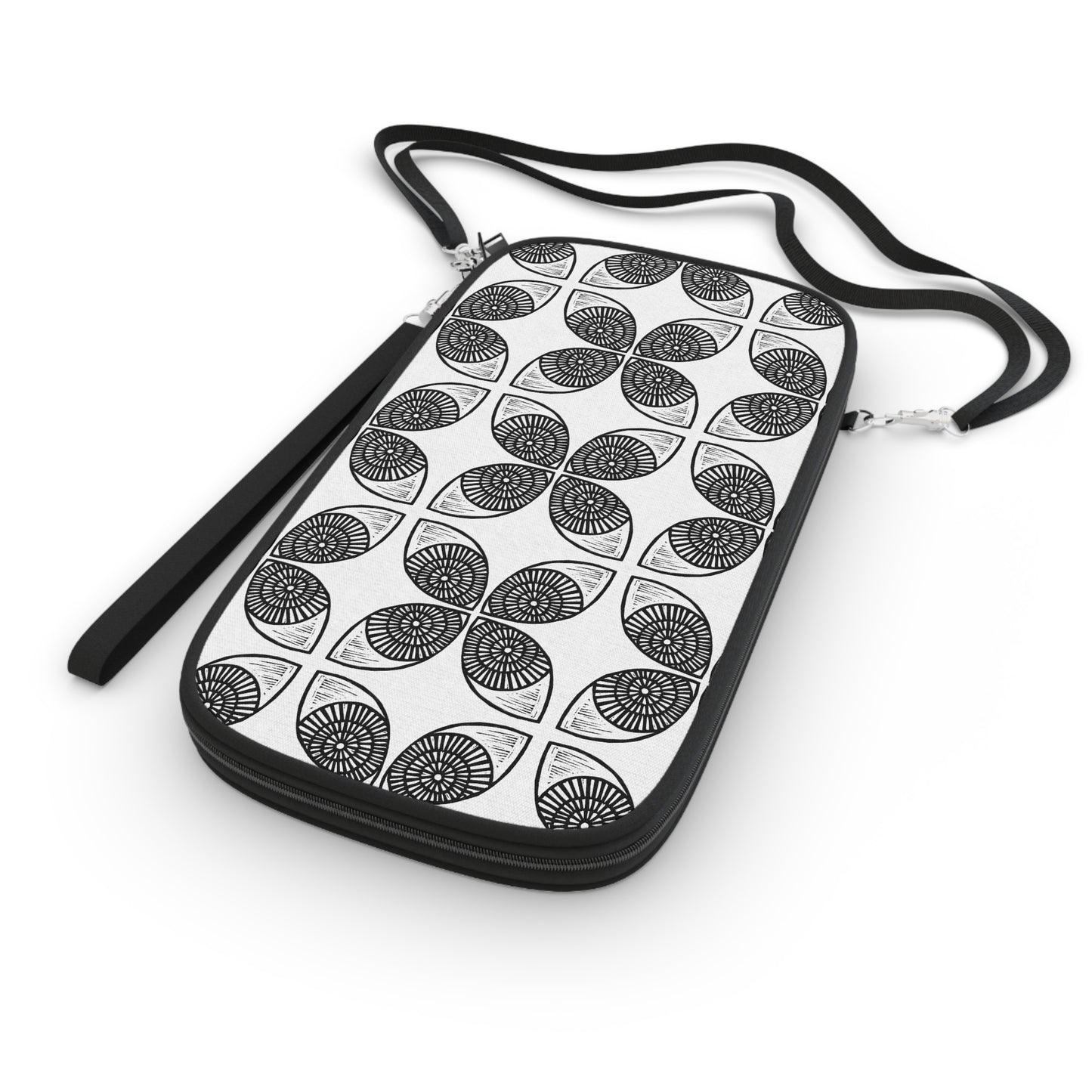 Circles Pattern Passport Wallet - InkLovePrint