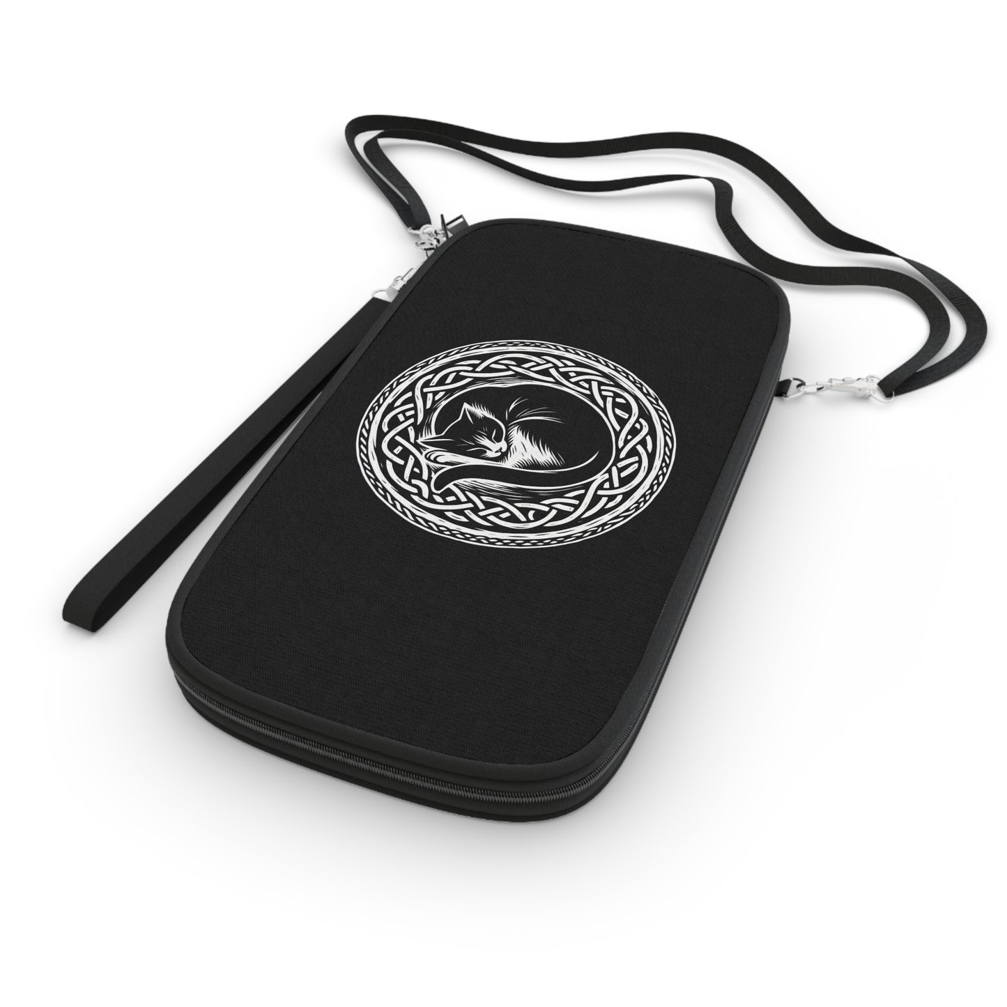 Celtic Cat Passport Wallet - InkLovePrint