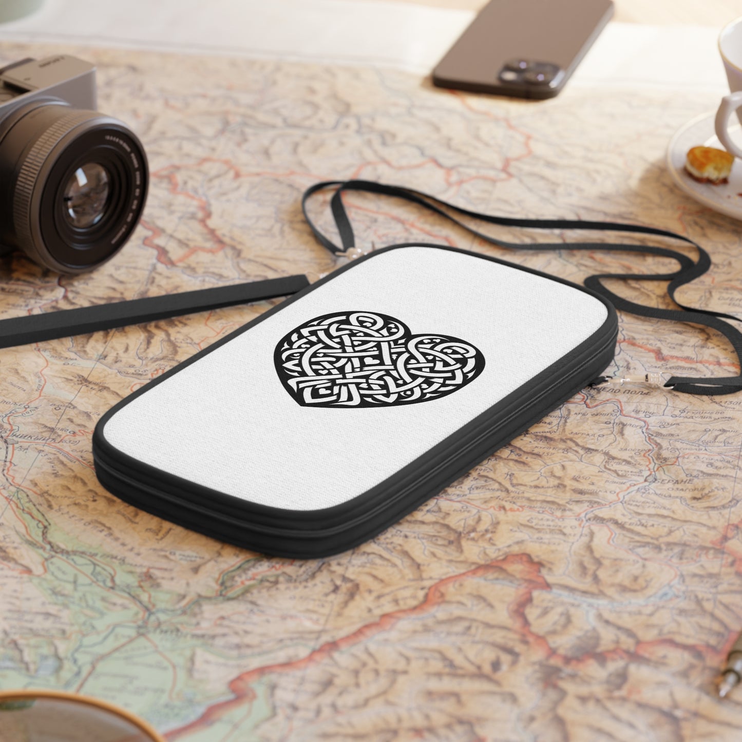 Celtic Valentine Passport Wallet - InkLovePrint