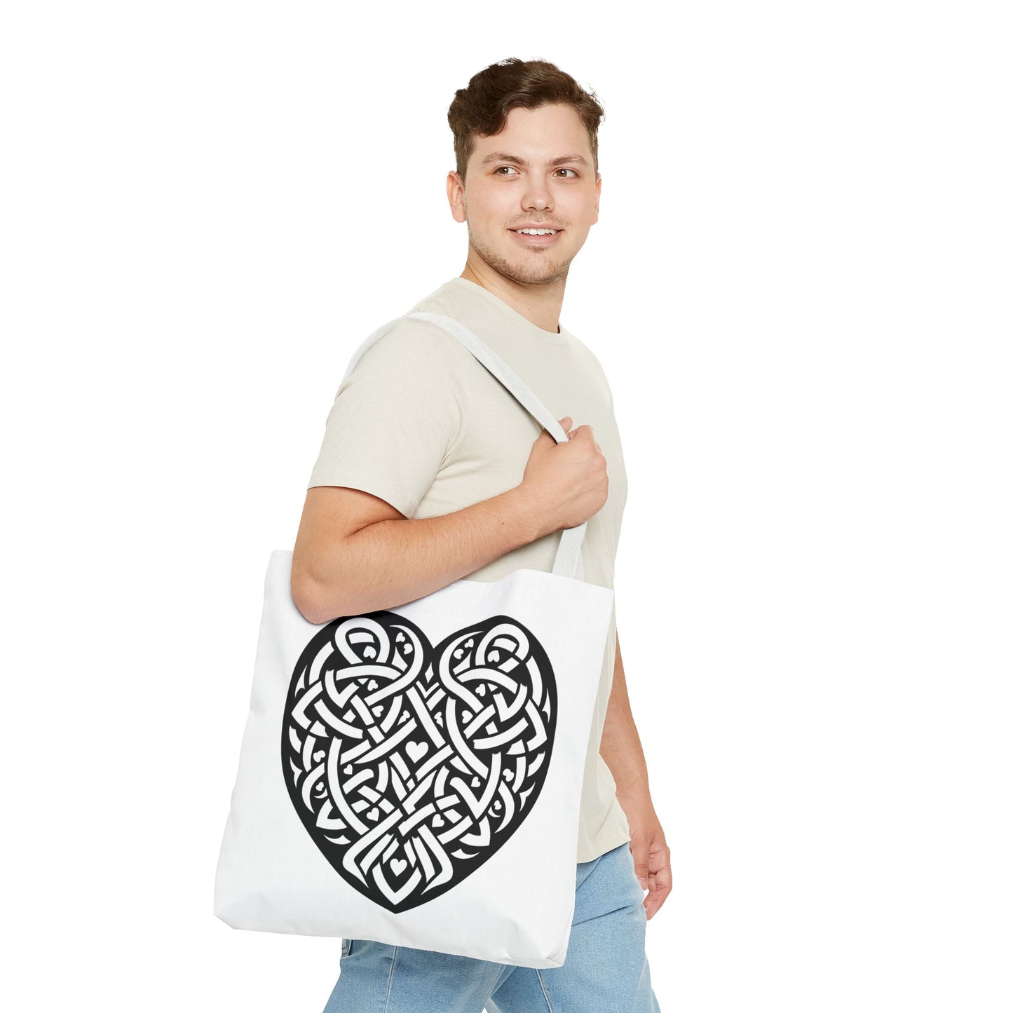 Cetlic Valentine Tote Bag - InkLovePrint