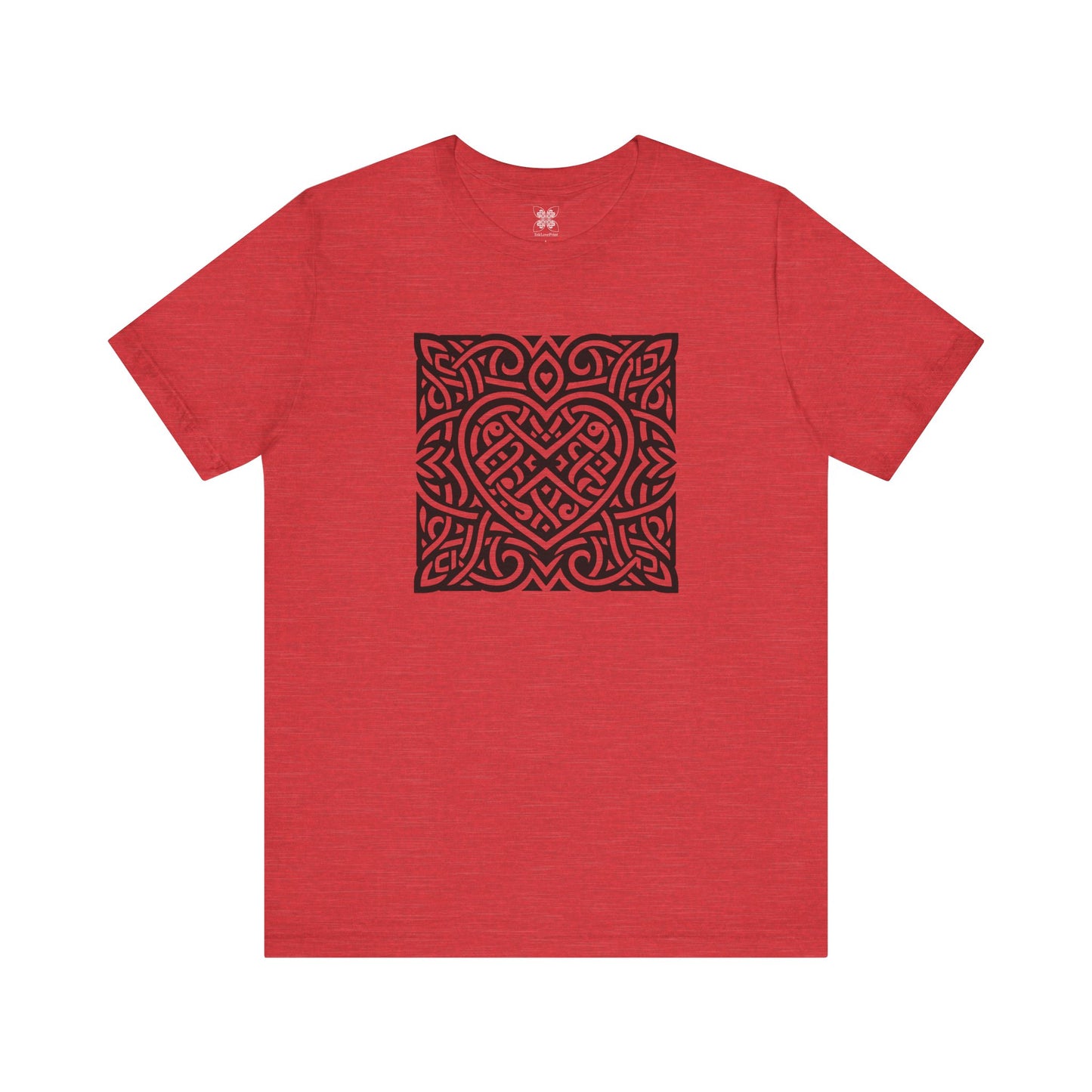 Celtic Heart - Square Unisex T-Shirt - InkLovePrint