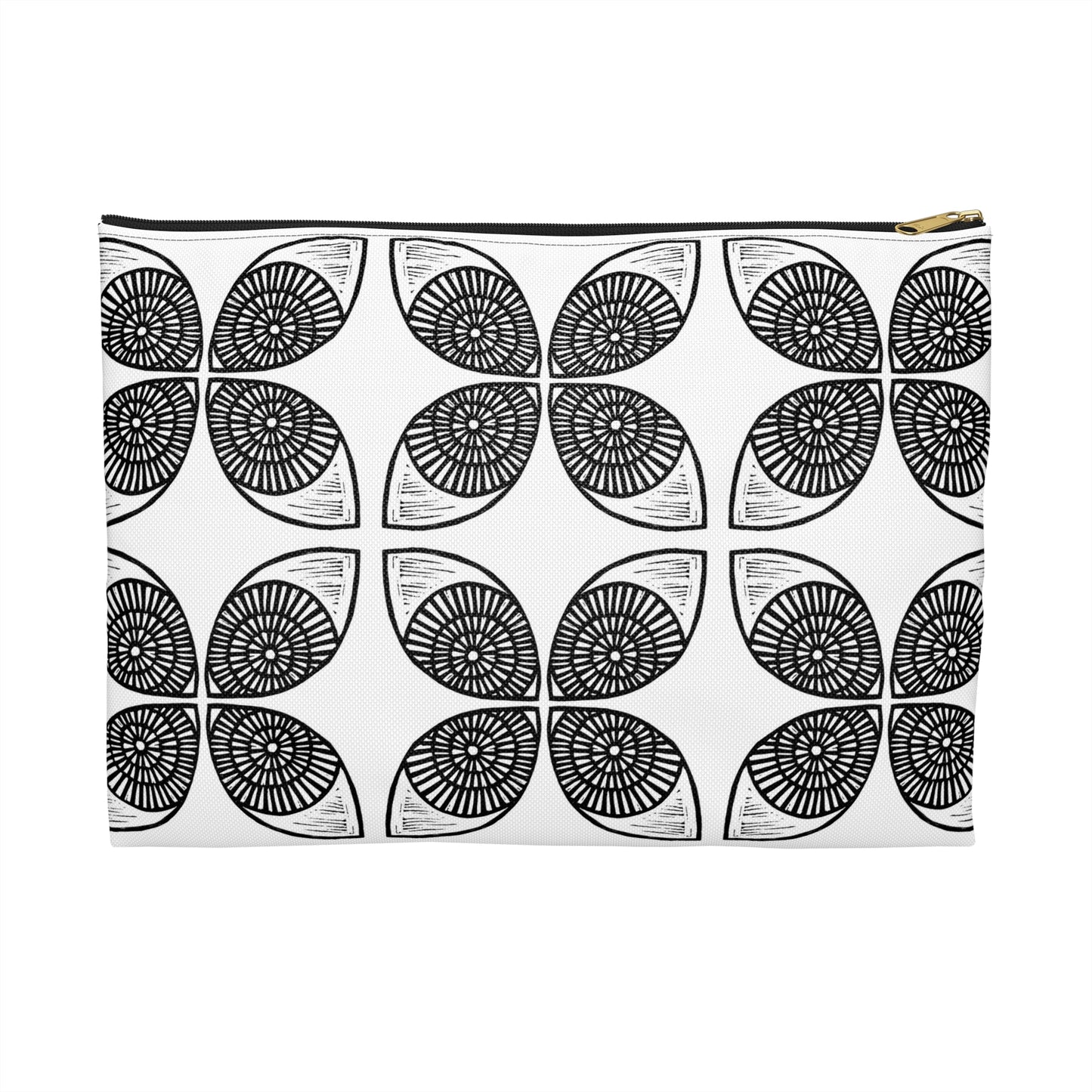 Circle Accessory bag white - InkLovePrint