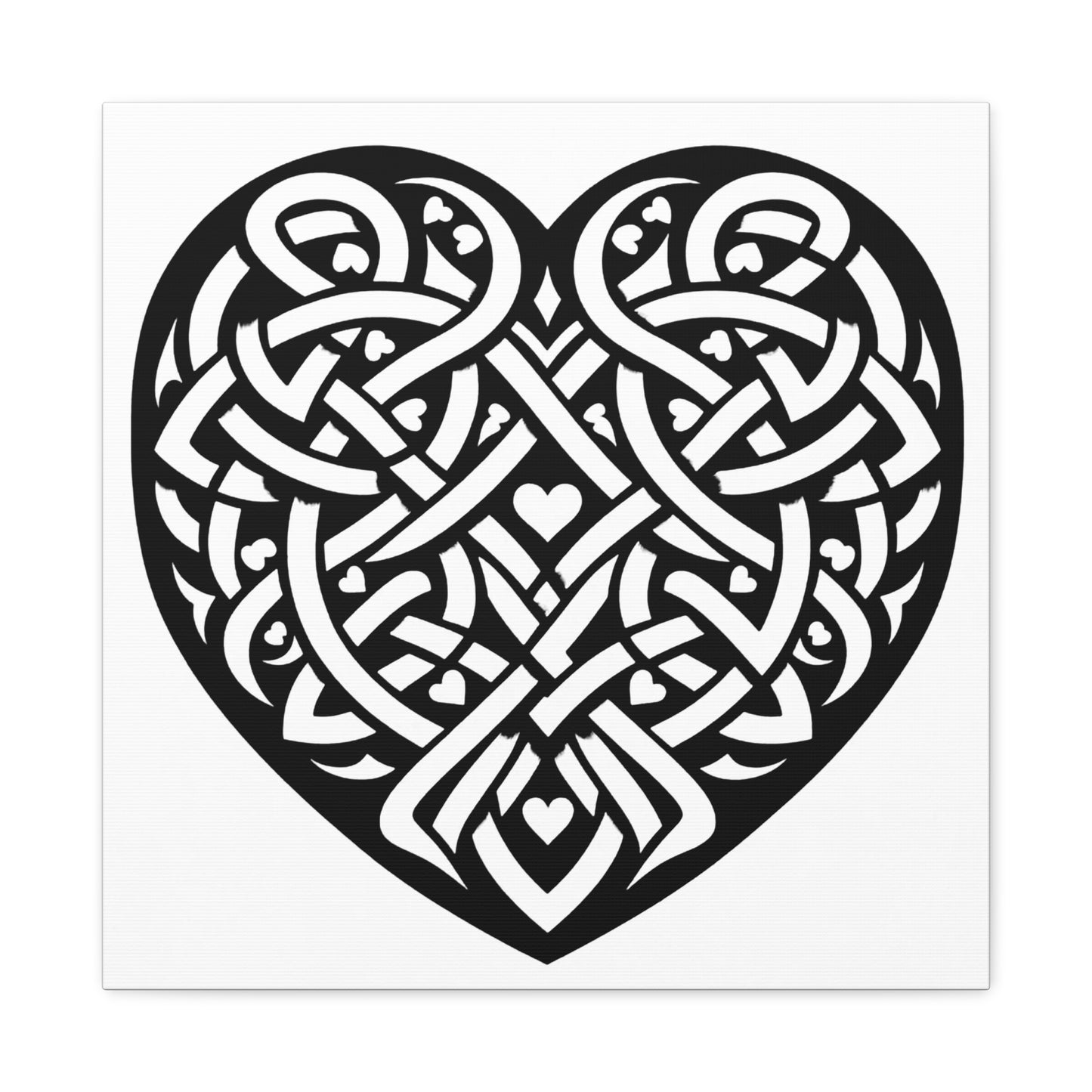 Celtic Valentine Canvas - InkLovePrint