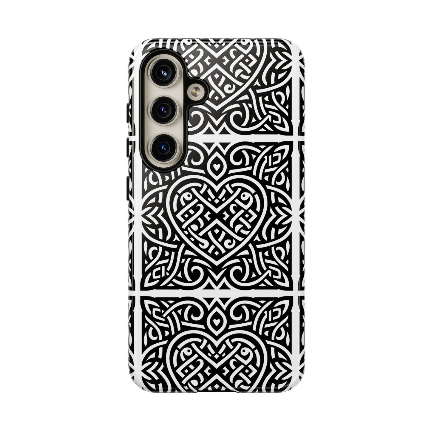 Framed Celtic Heart Phone case