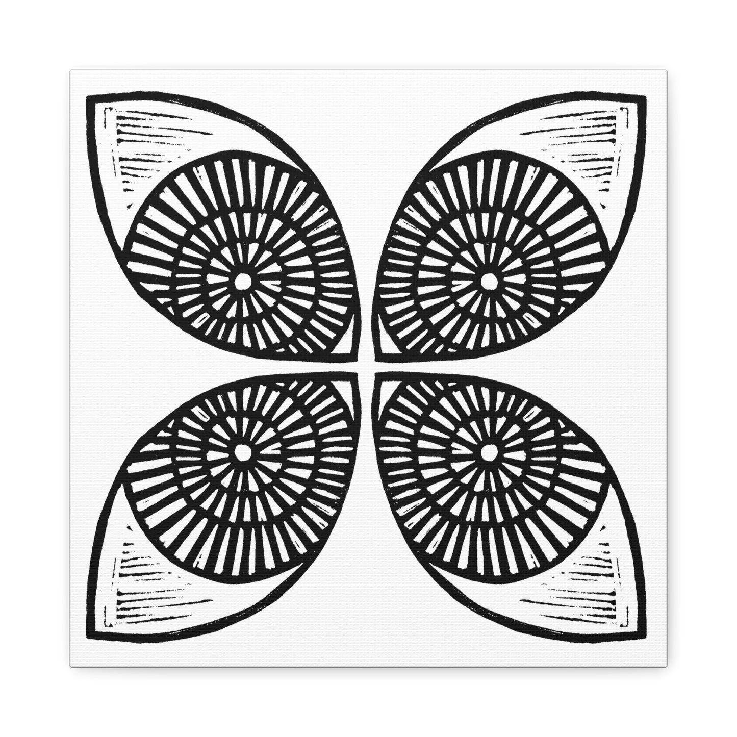 Circle Artwork - canvas - InkLovePrint