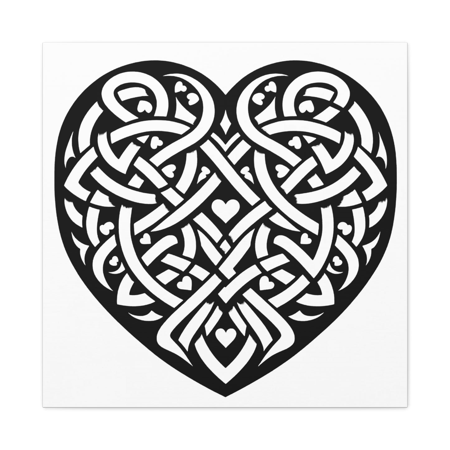 Celtic Valentine Canvas - InkLovePrint