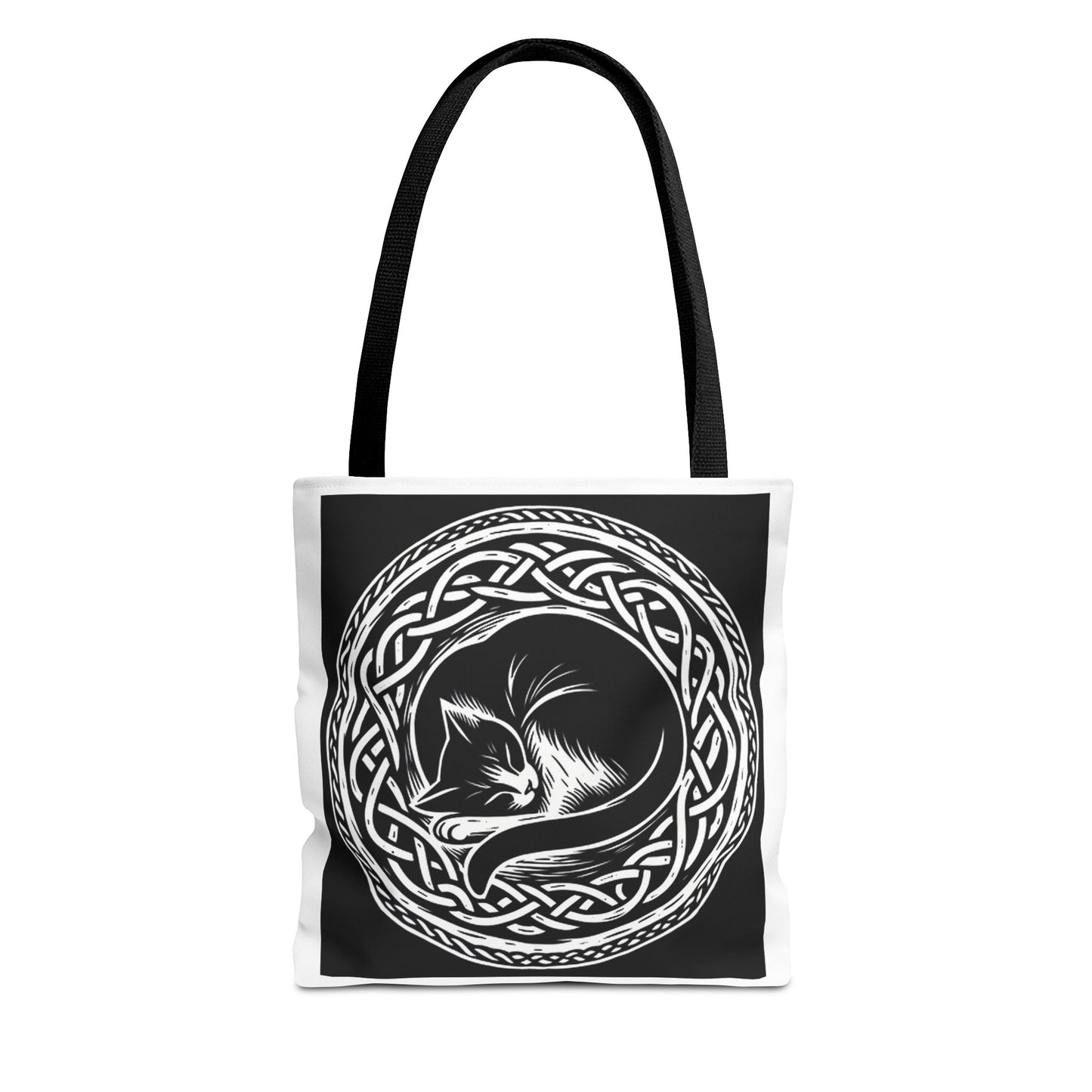 Celtic Cat Tote Bag - InkLovePrint