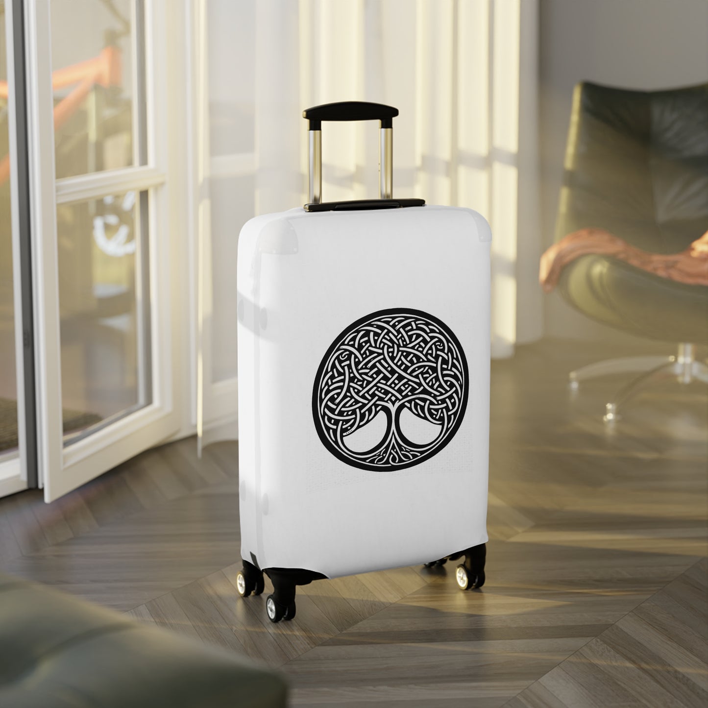 Celtic Tree of Life Luggage Cover - InkLovePrint
