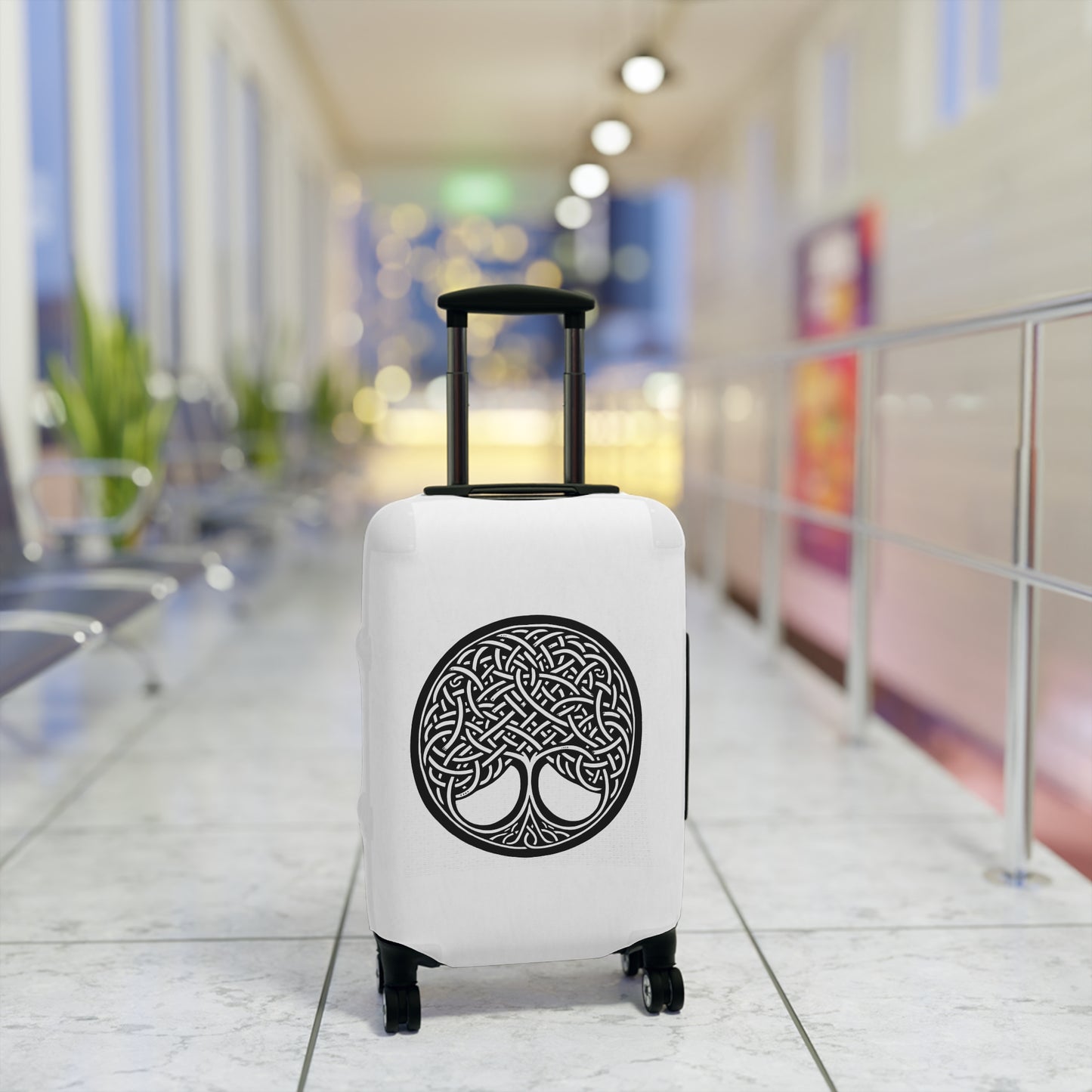 Celtic Tree of Life Luggage Cover - InkLovePrint