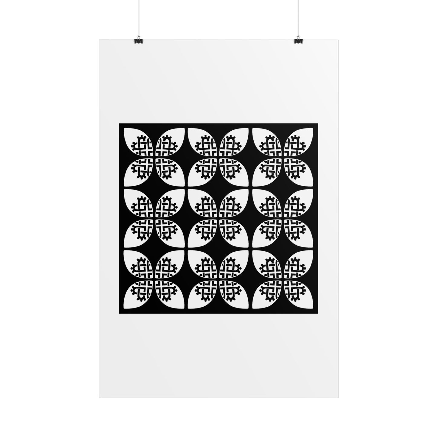 Celtic Heart 9 Tile- Rolled Poster - InkLovePrint